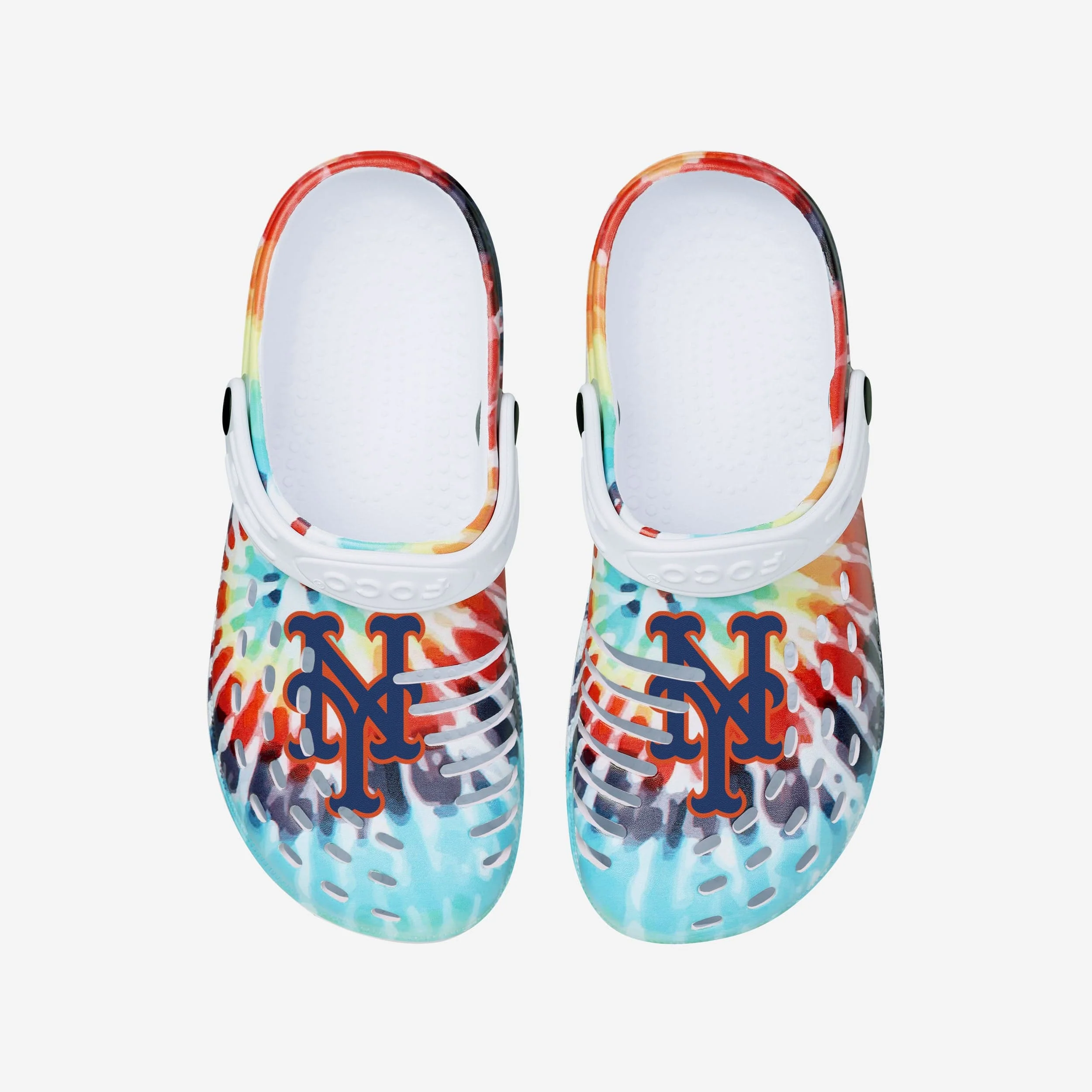 New York Mets Womens Tie-Dye Clog With Strap - Image 4