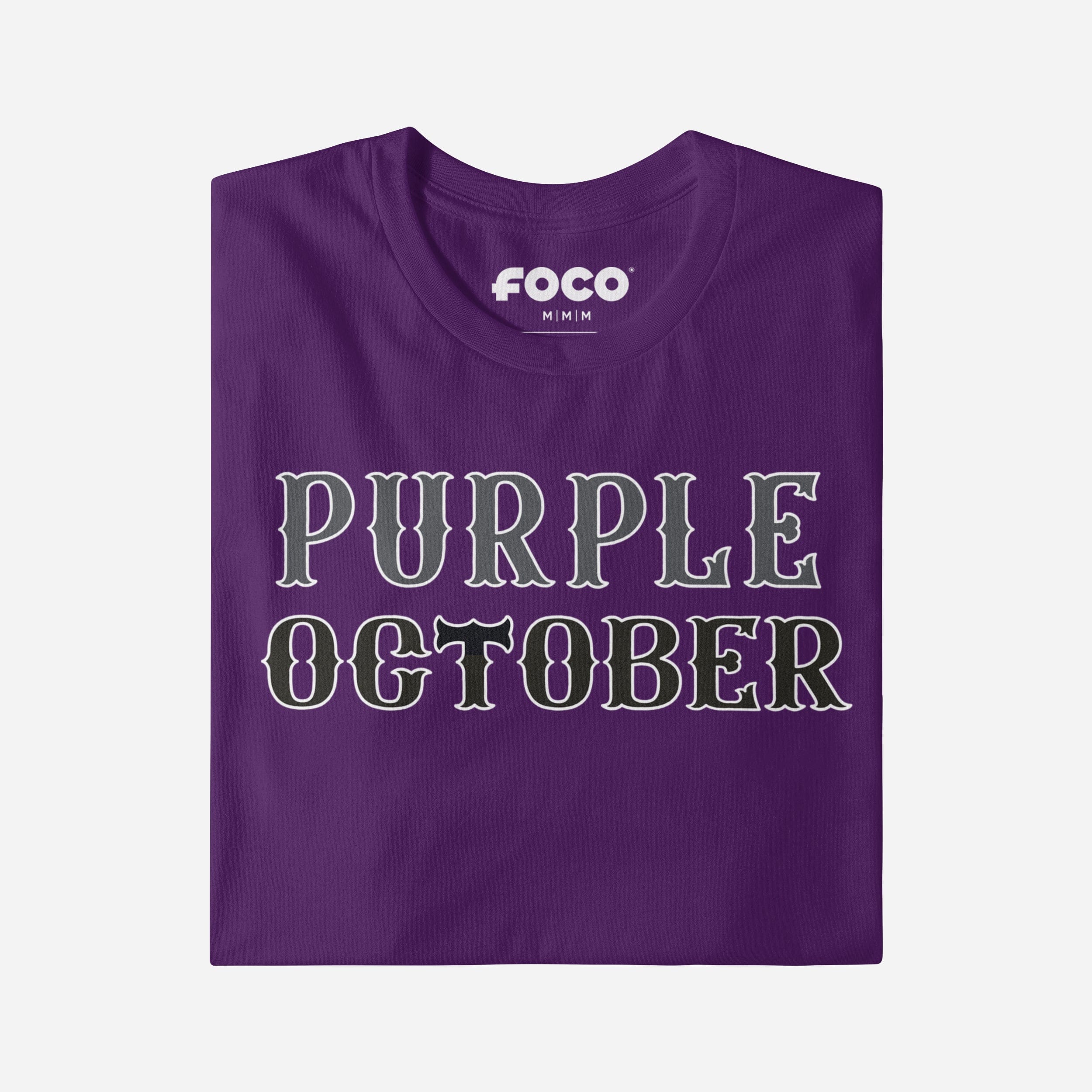New York Purple October T-Shirt - Image 4
