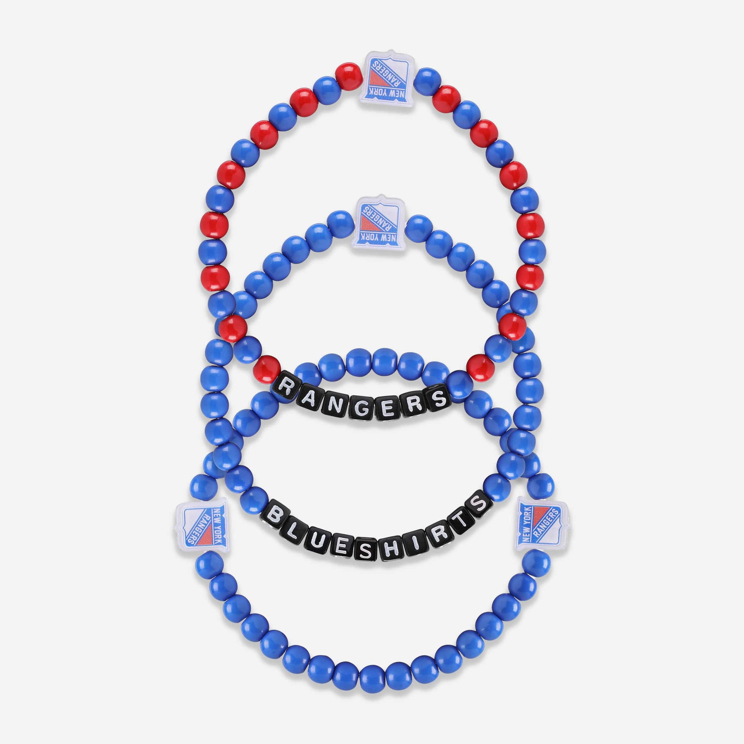 New York Rangers 3 Pack Beaded Friendship Bracelet