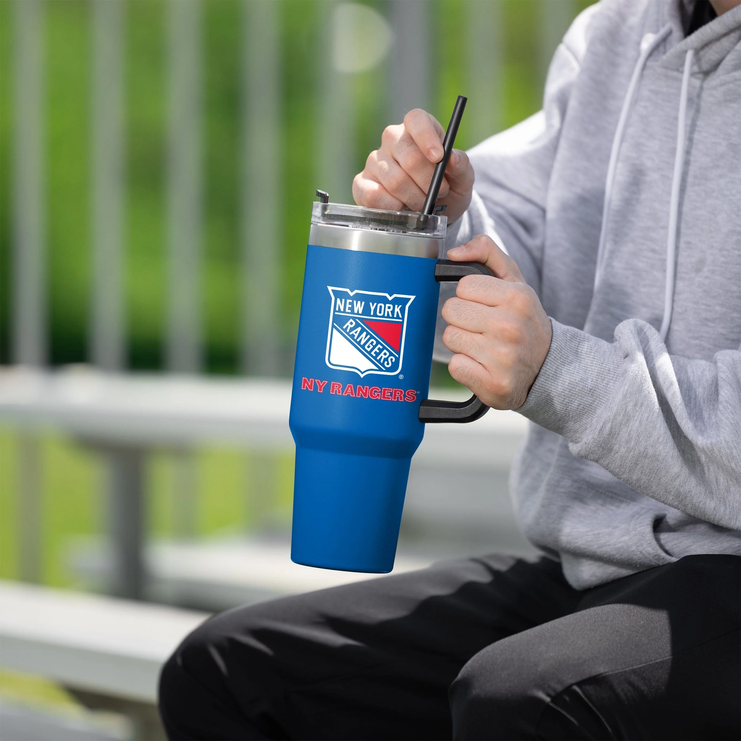New York Rangers 40 oz XL Tumbler - Image 4