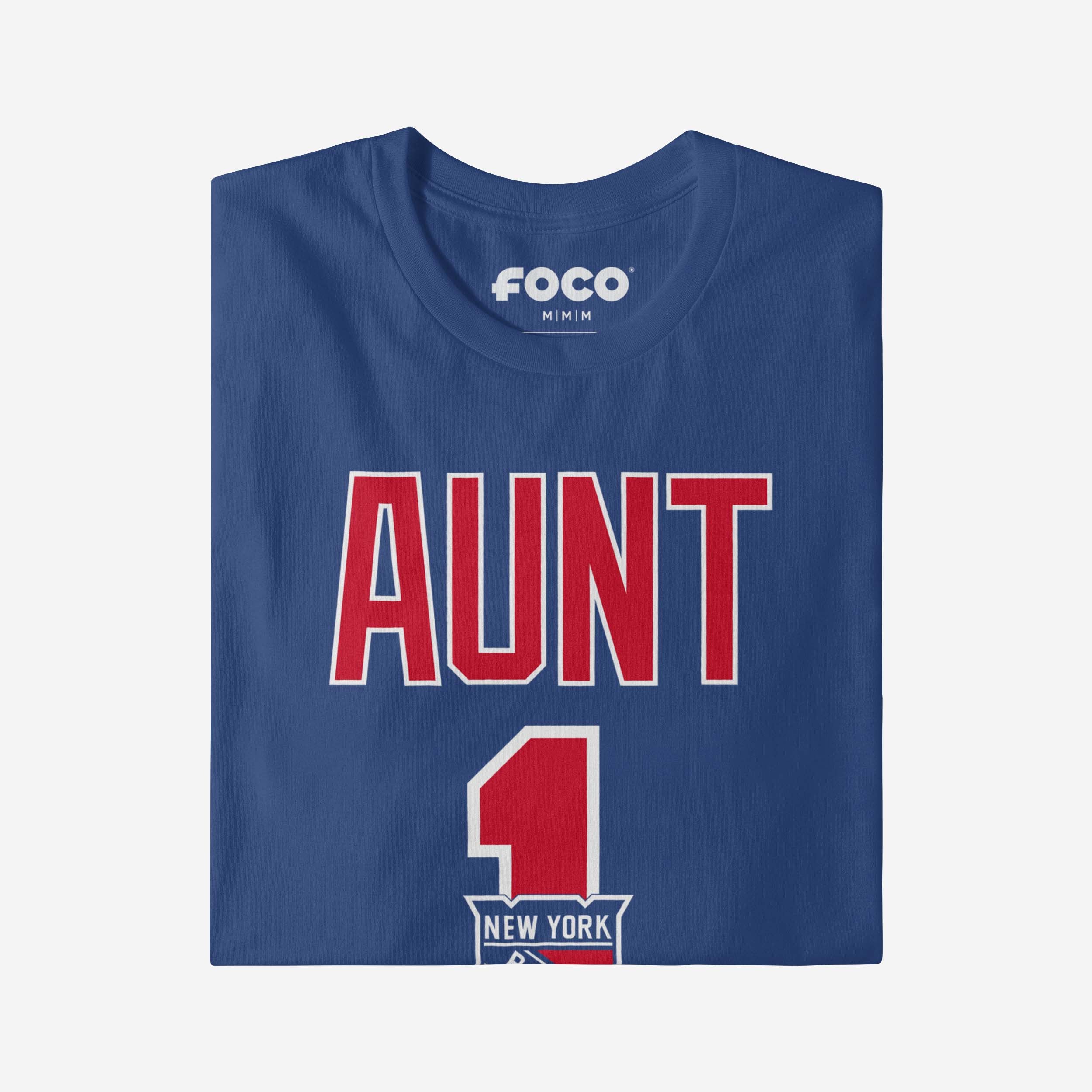 New York Rangers Number 1 Aunt T-Shirt - Image 3