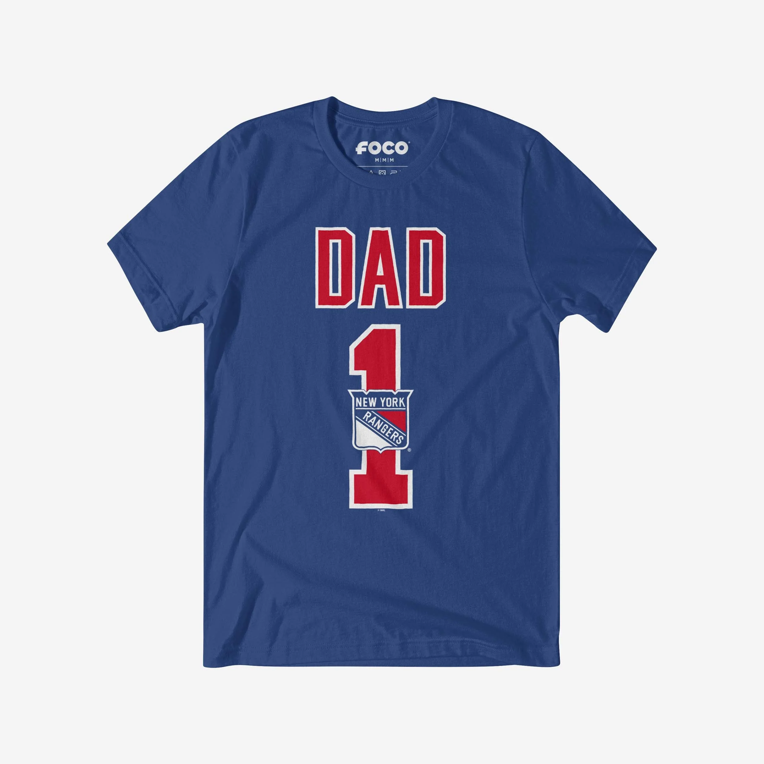 New York Rangers Number 1 Dad T-Shirt