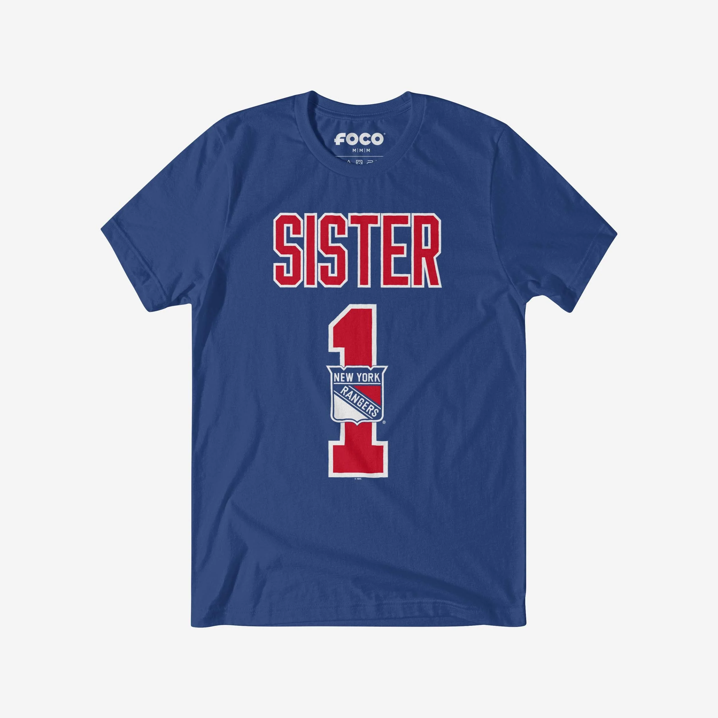 New York Rangers Number 1 Sister T-Shirt