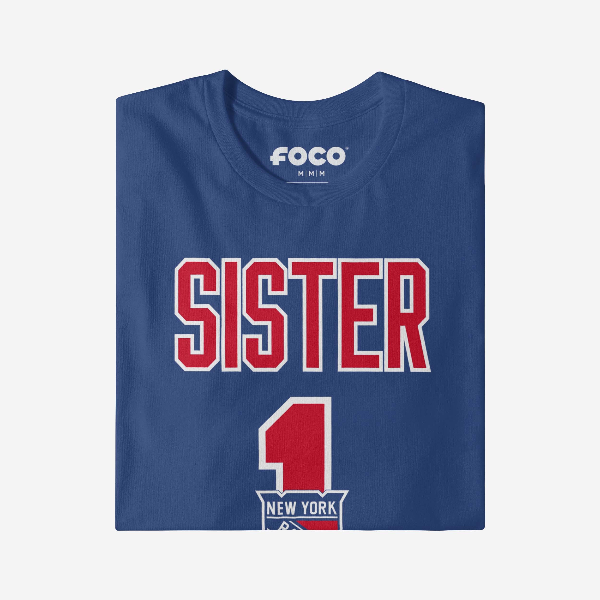 New York Rangers Number 1 Sister T-Shirt - Image 3