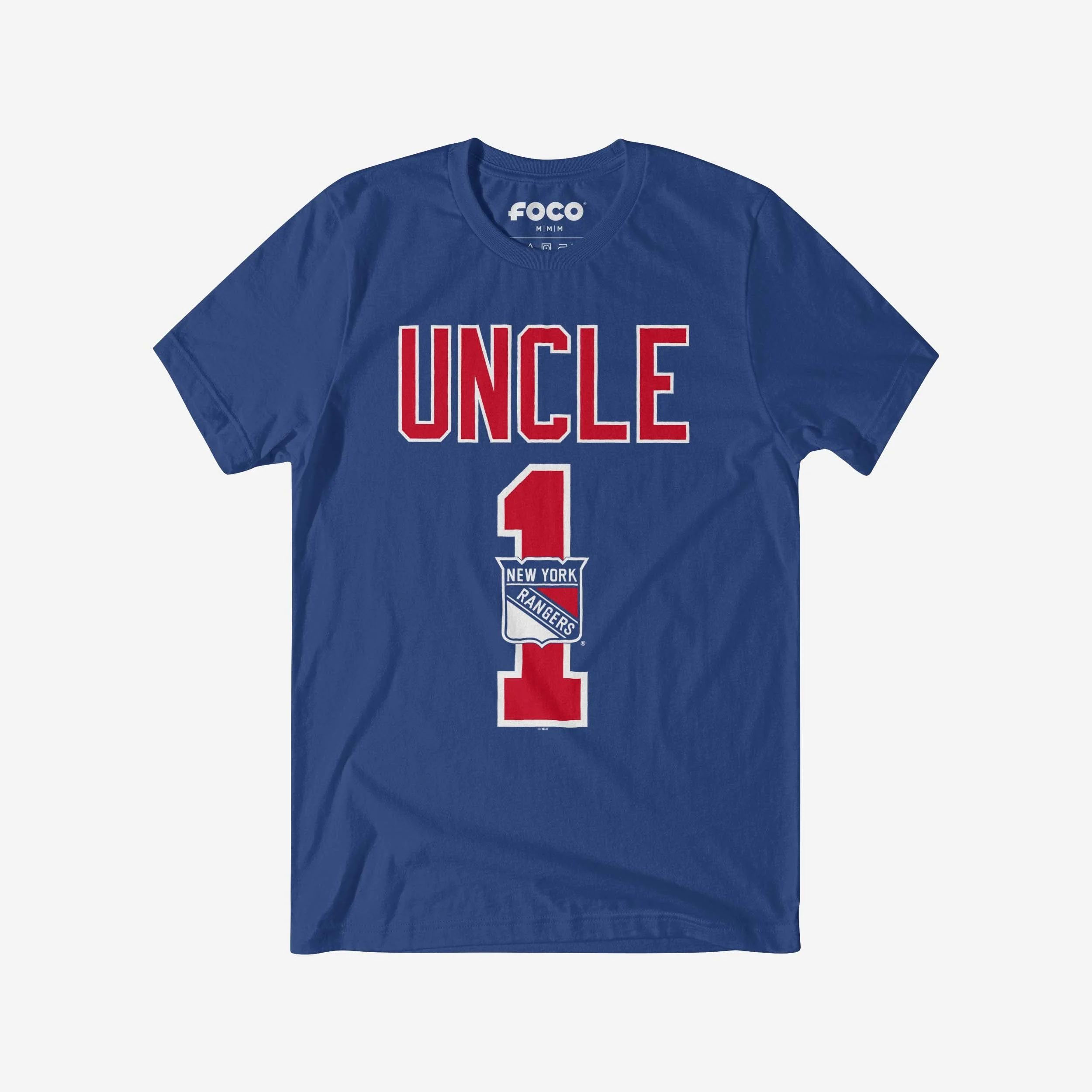 New York Rangers Number 1 Uncle T-Shirt