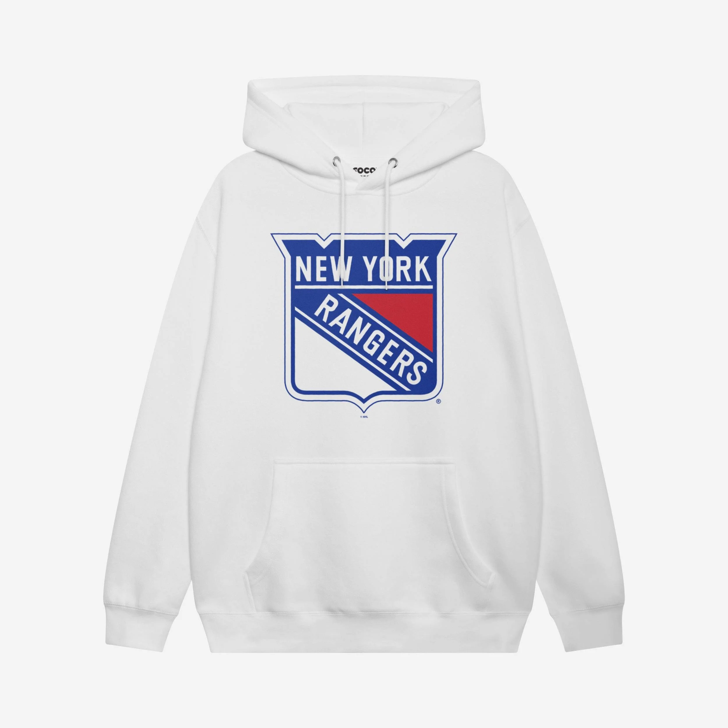 New York Rangers Primary Logo Hoodie - Image 9