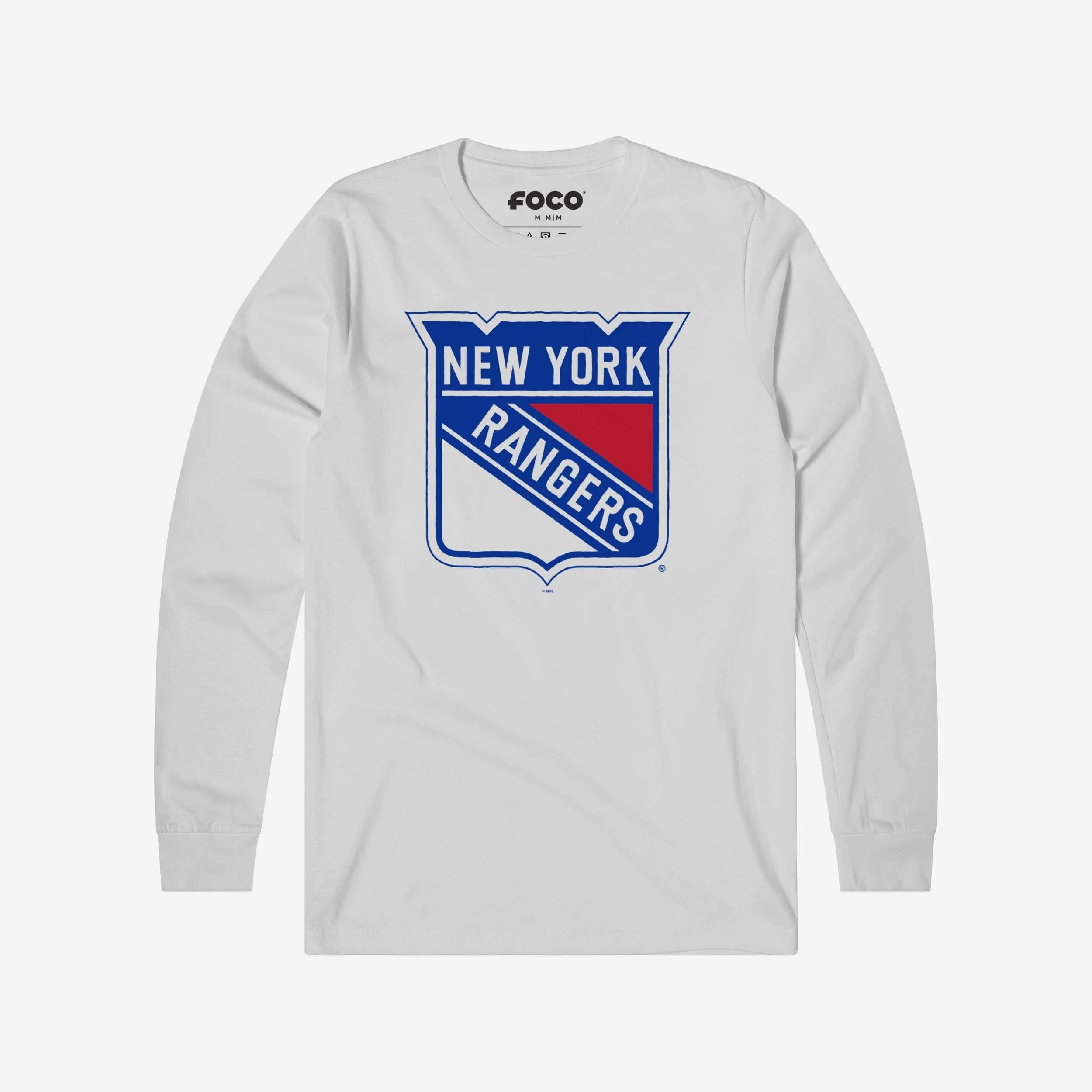 New York Rangers Primary Logo Long Sleeve T-Shirt - Image 13