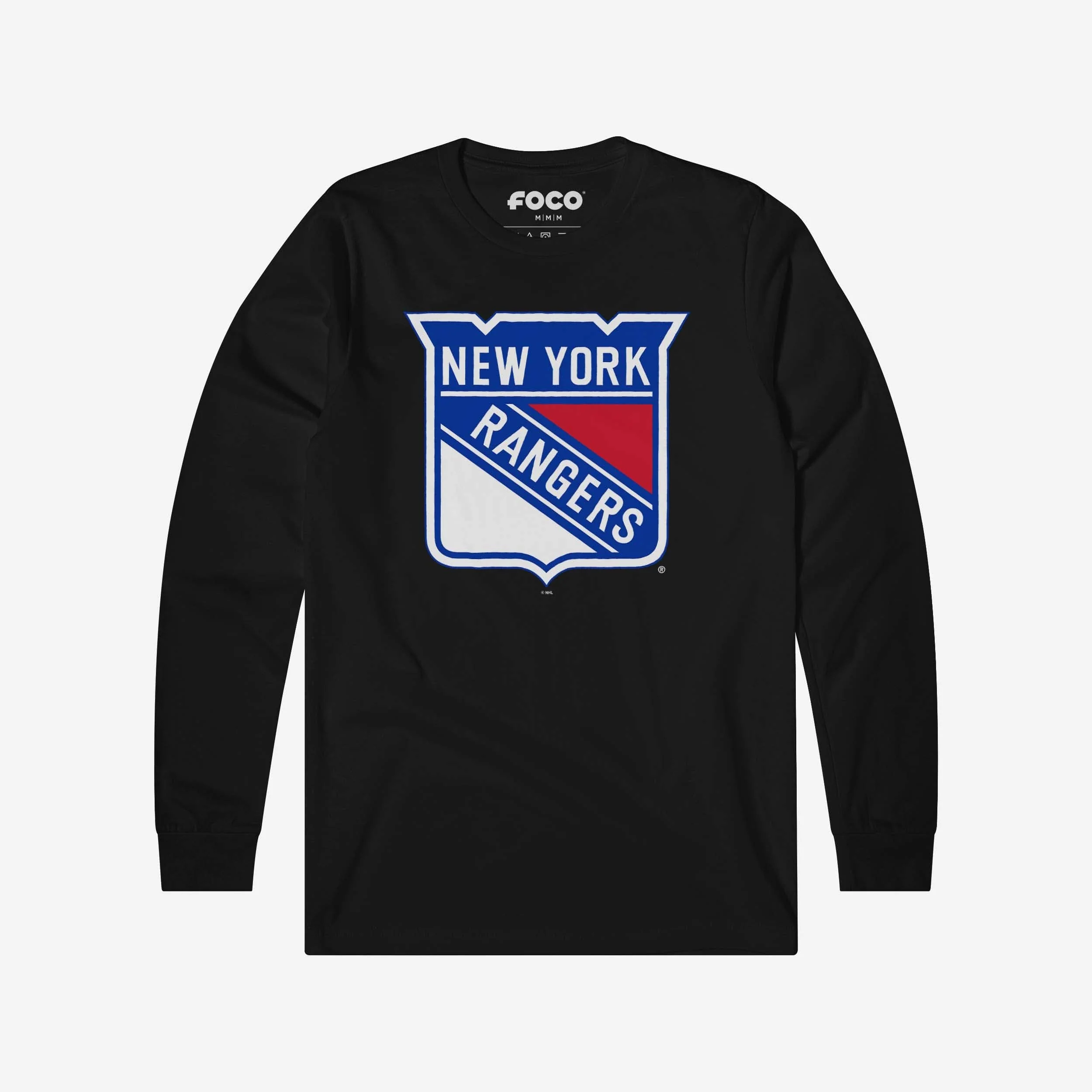 New York Rangers Primary Logo Long Sleeve T-Shirt - Image 7