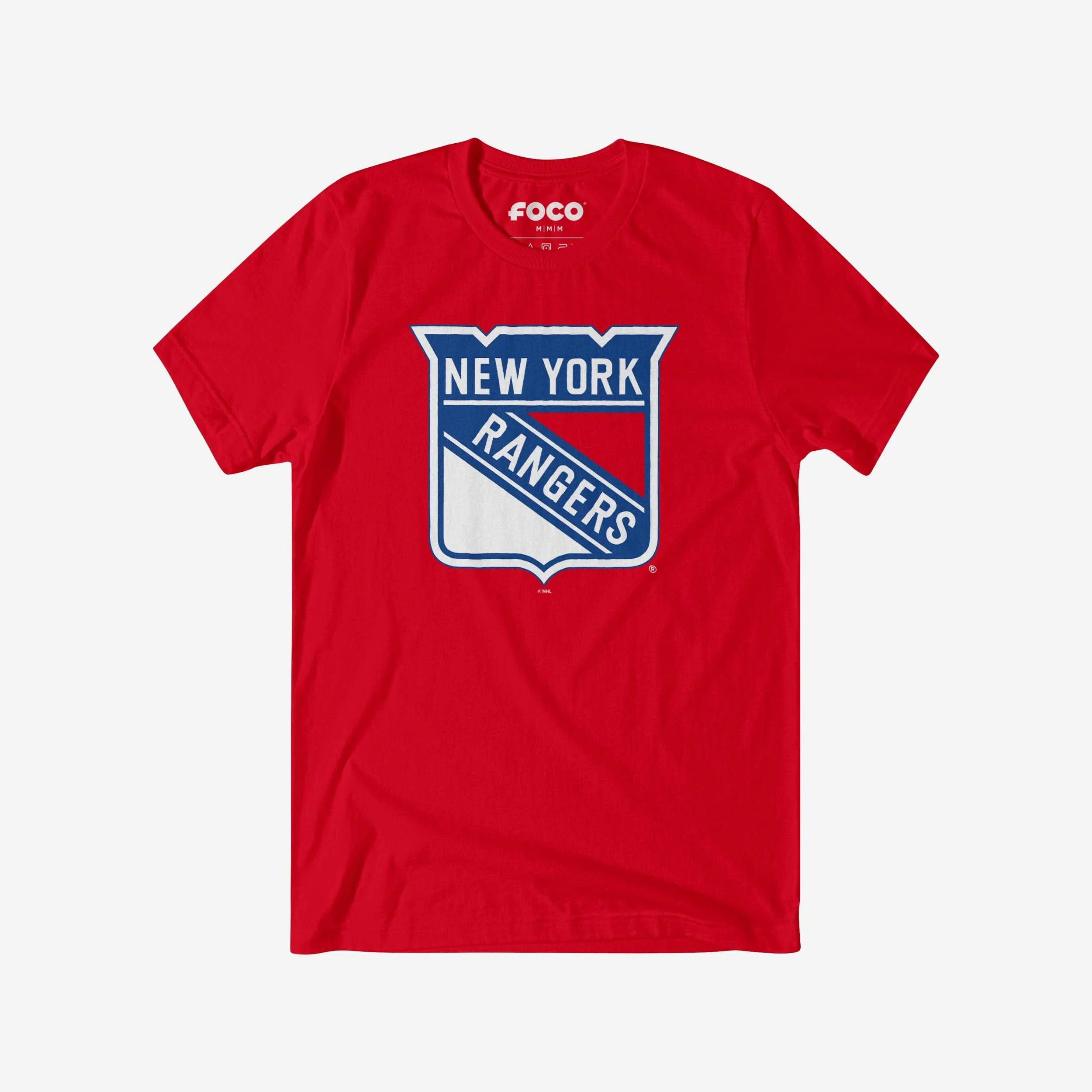 New York Rangers Primary Logo T-Shirt - Image 10