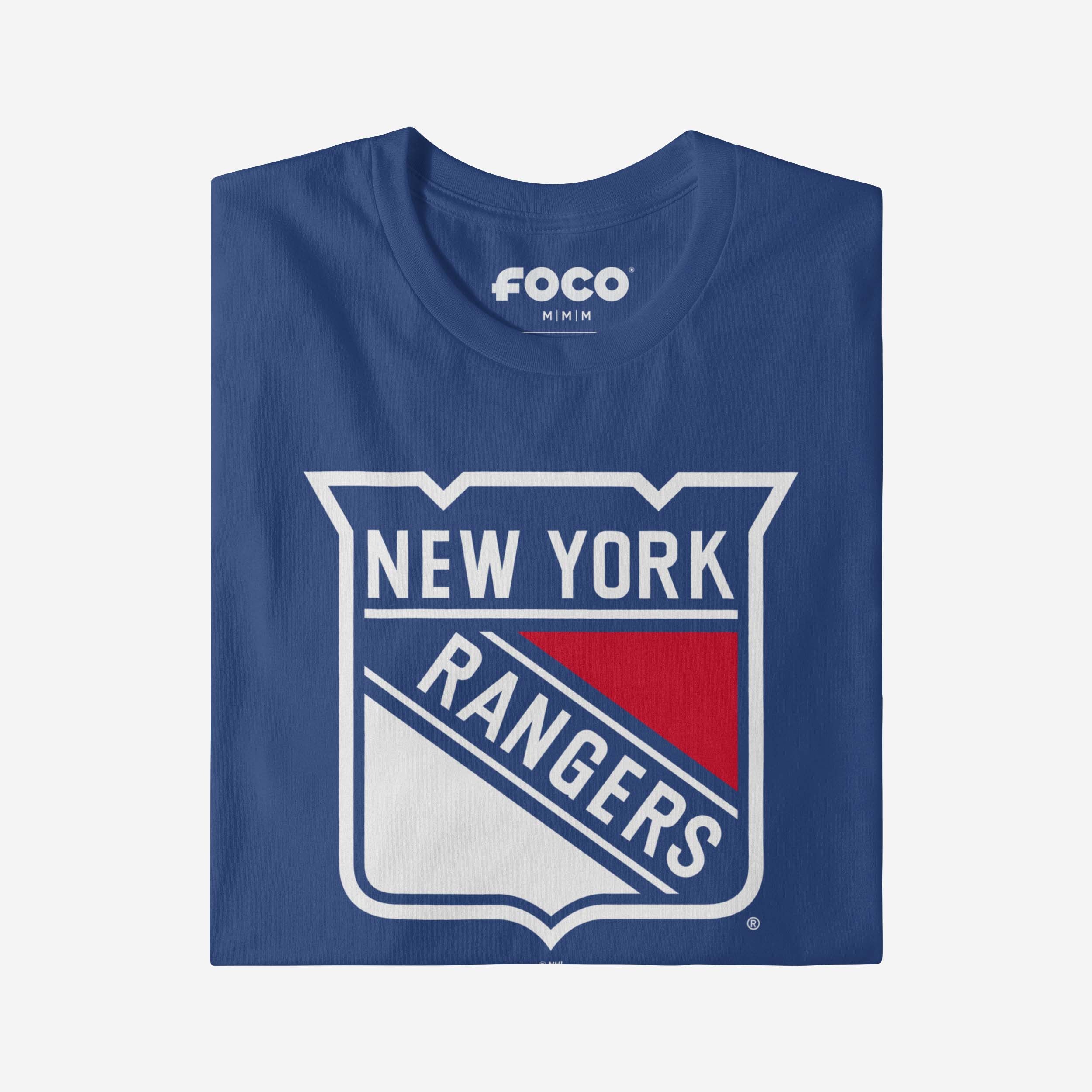 New York Rangers Primary Logo T-Shirt - Image 3
