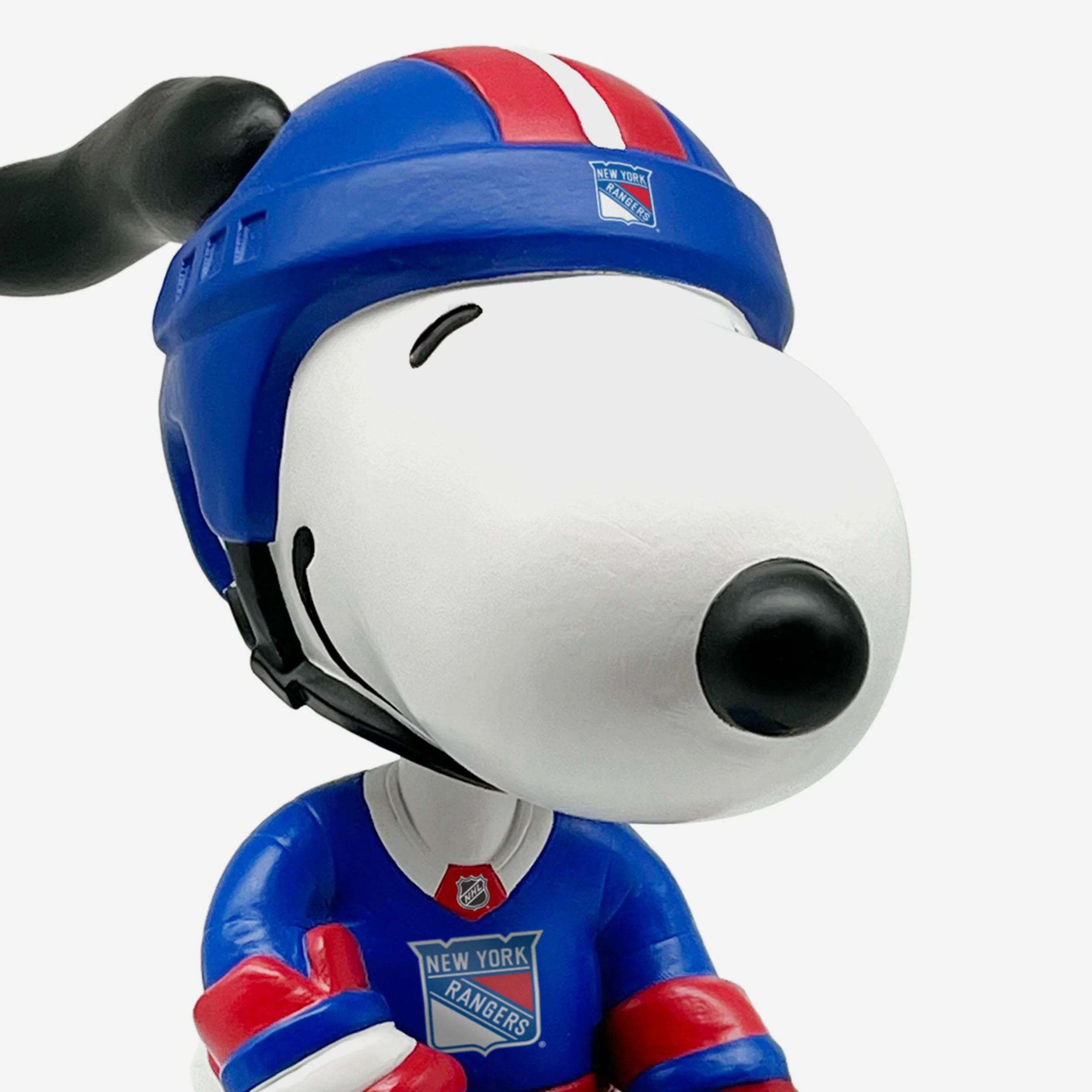 New York Rangers Snoopy Peanuts Bighead Bobblehead - Image 2