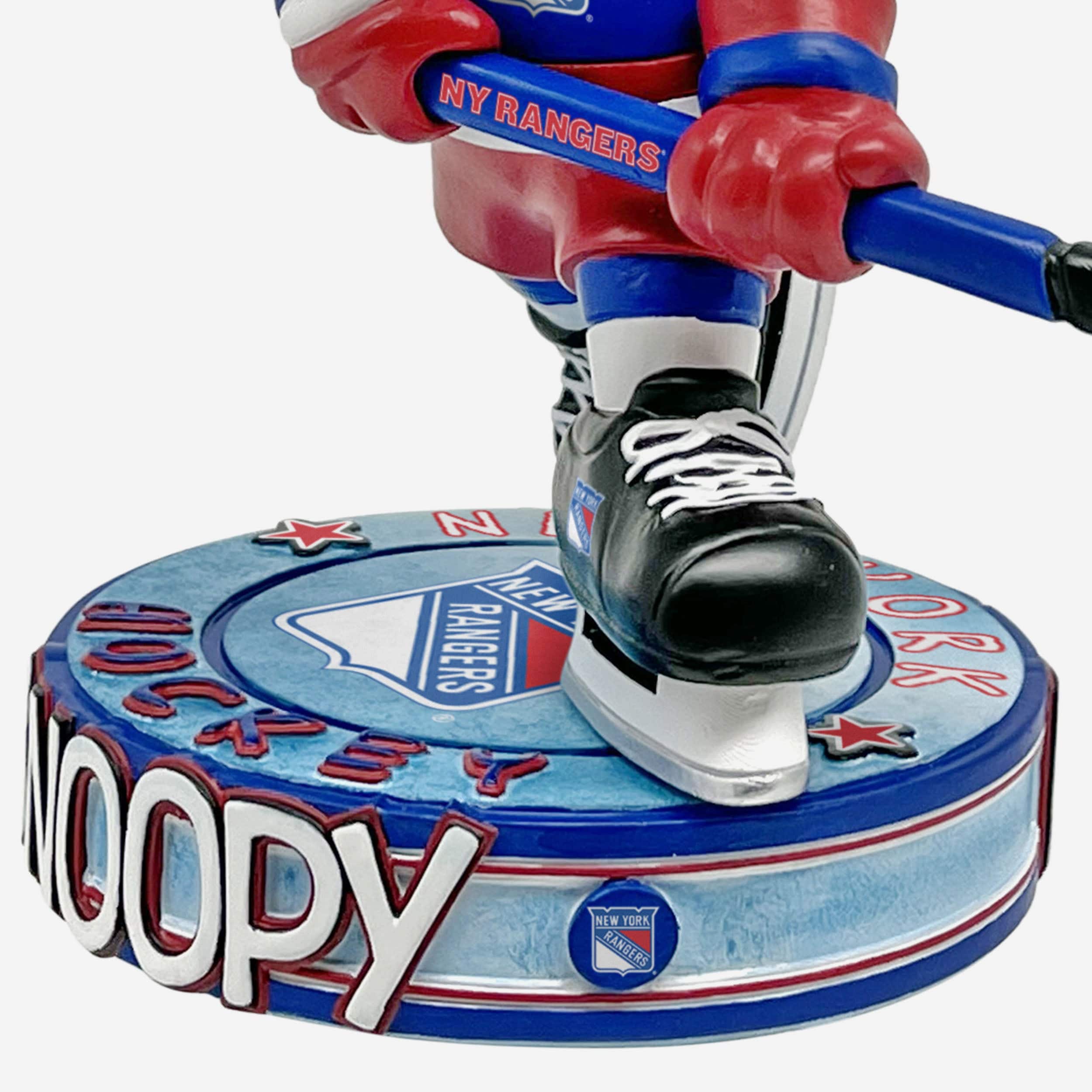New York Rangers Snoopy Peanuts Bighead Bobblehead - Image 3