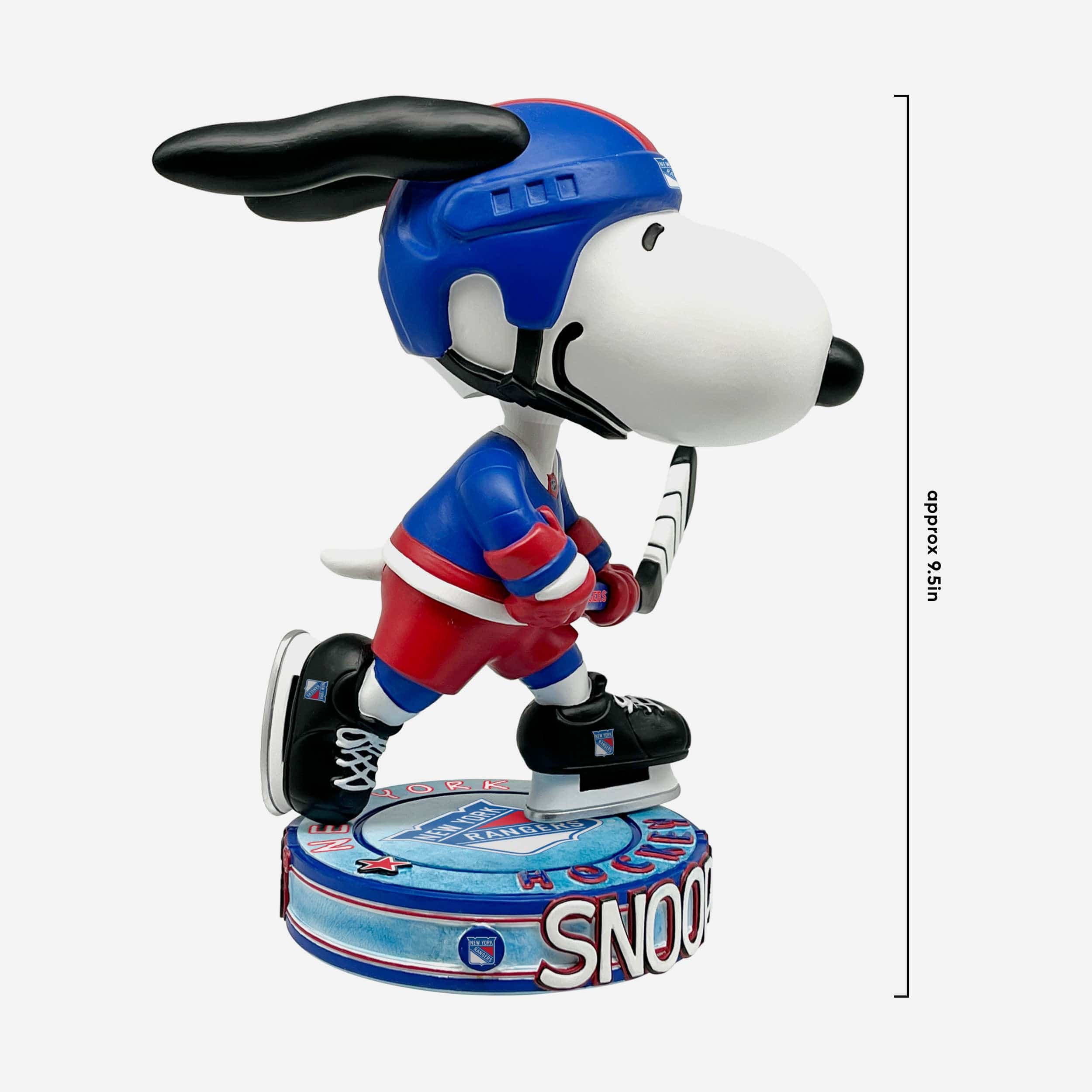 New York Rangers Snoopy Peanuts Bighead Bobblehead - Image 4
