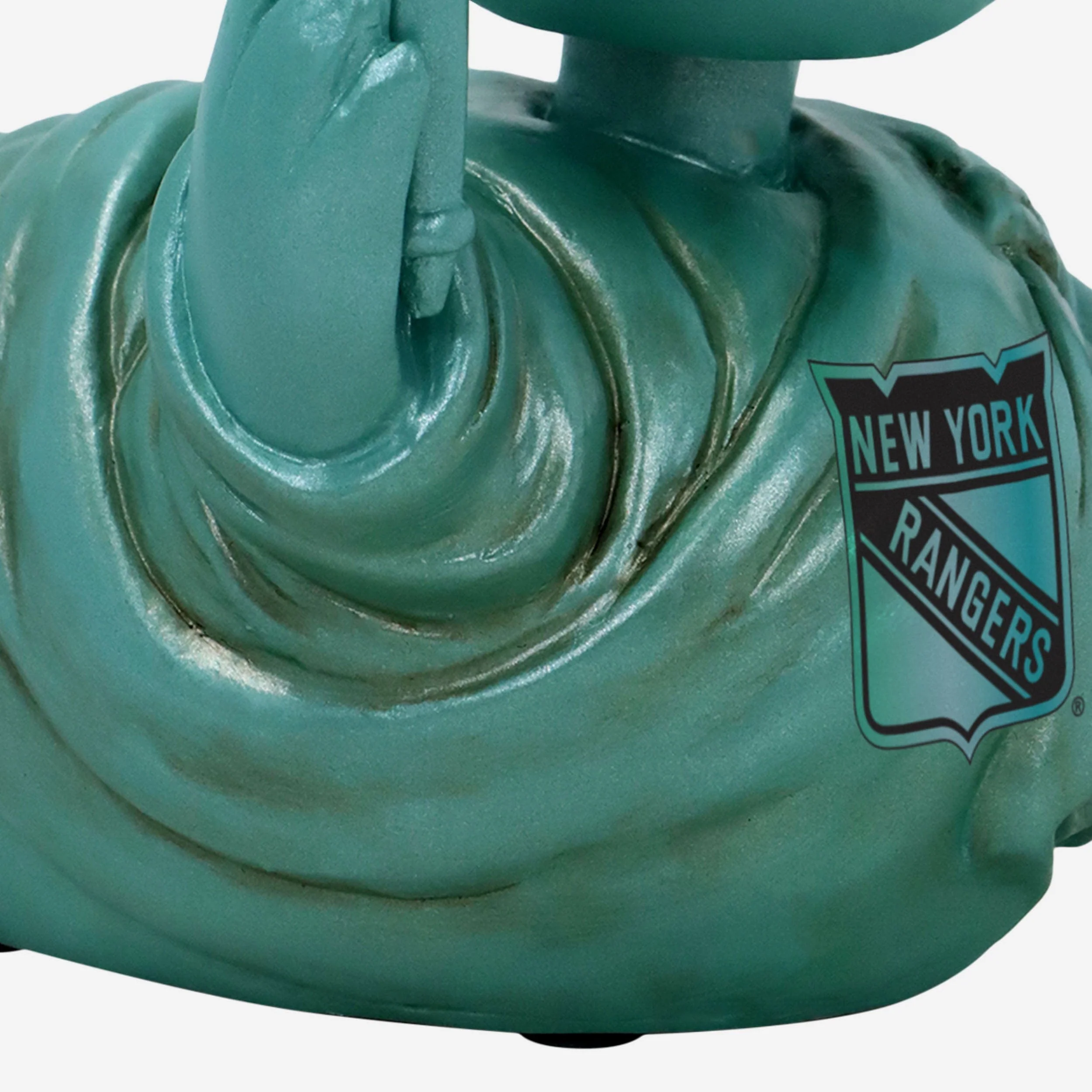 New York Rangers Superfan Bobble Duck Mini Bobblehead - Image 3
