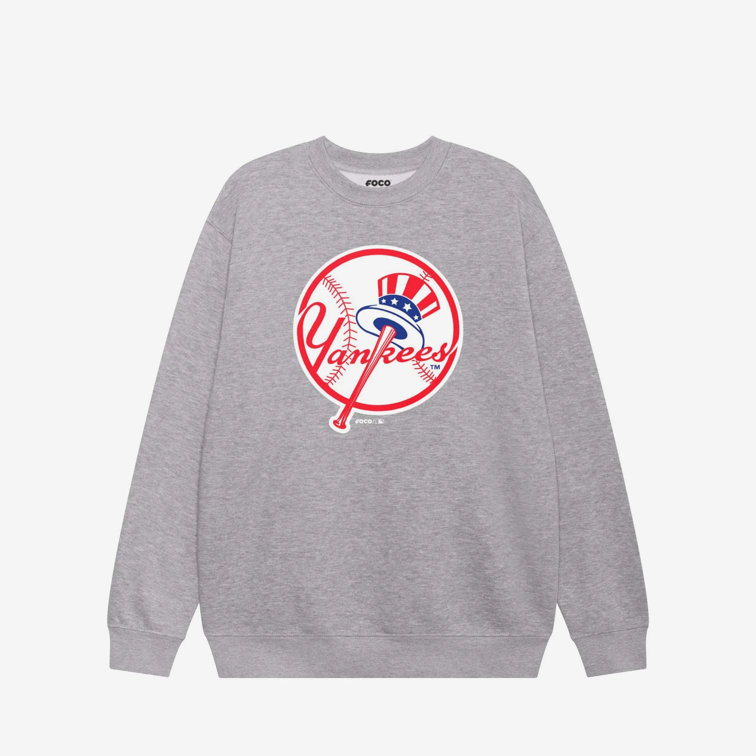New York Yankees Alternate Logo Crew Neck Sweatshirt - Image 3