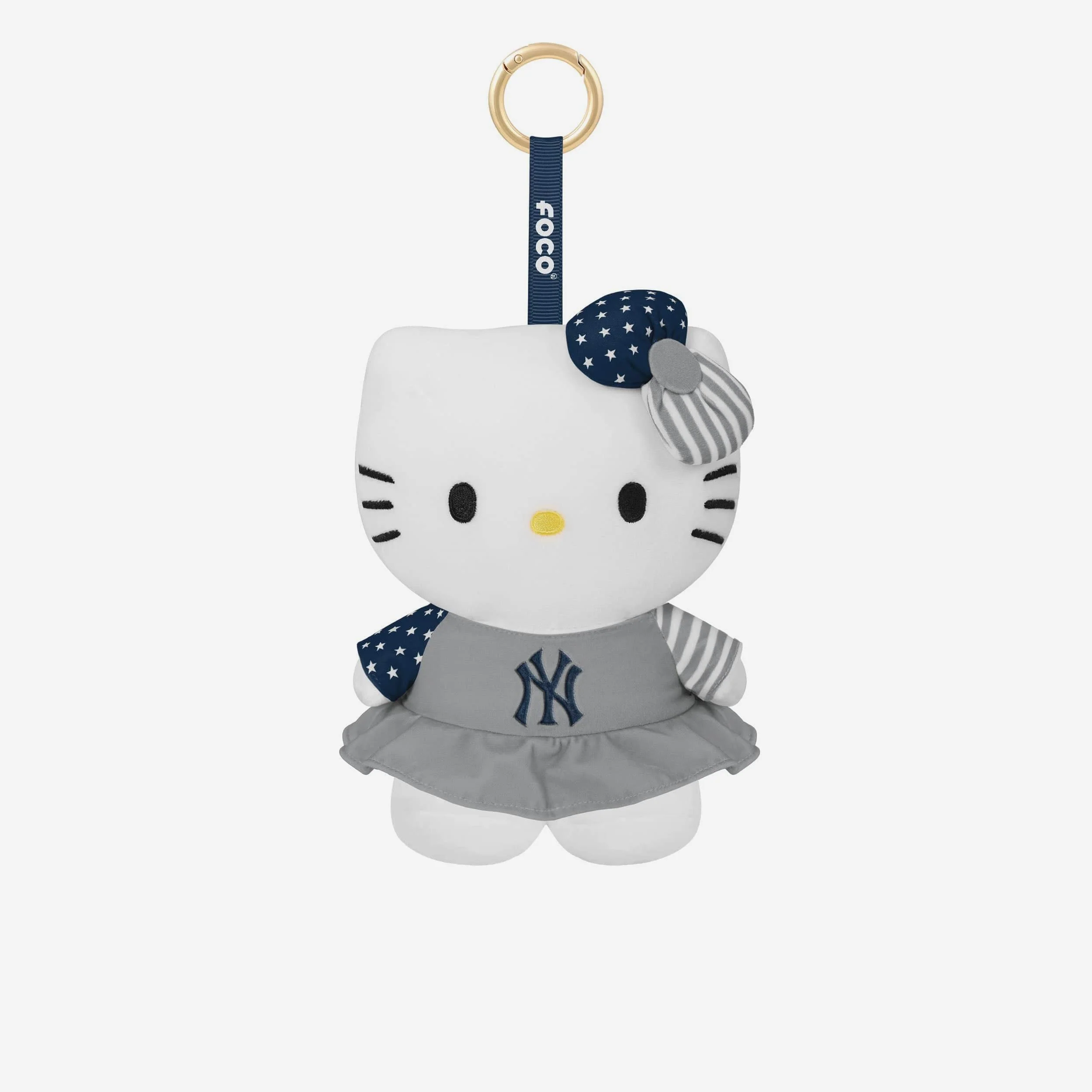 New York Yankees Americana Plush Hello Kitty® Bag Charm Keychain