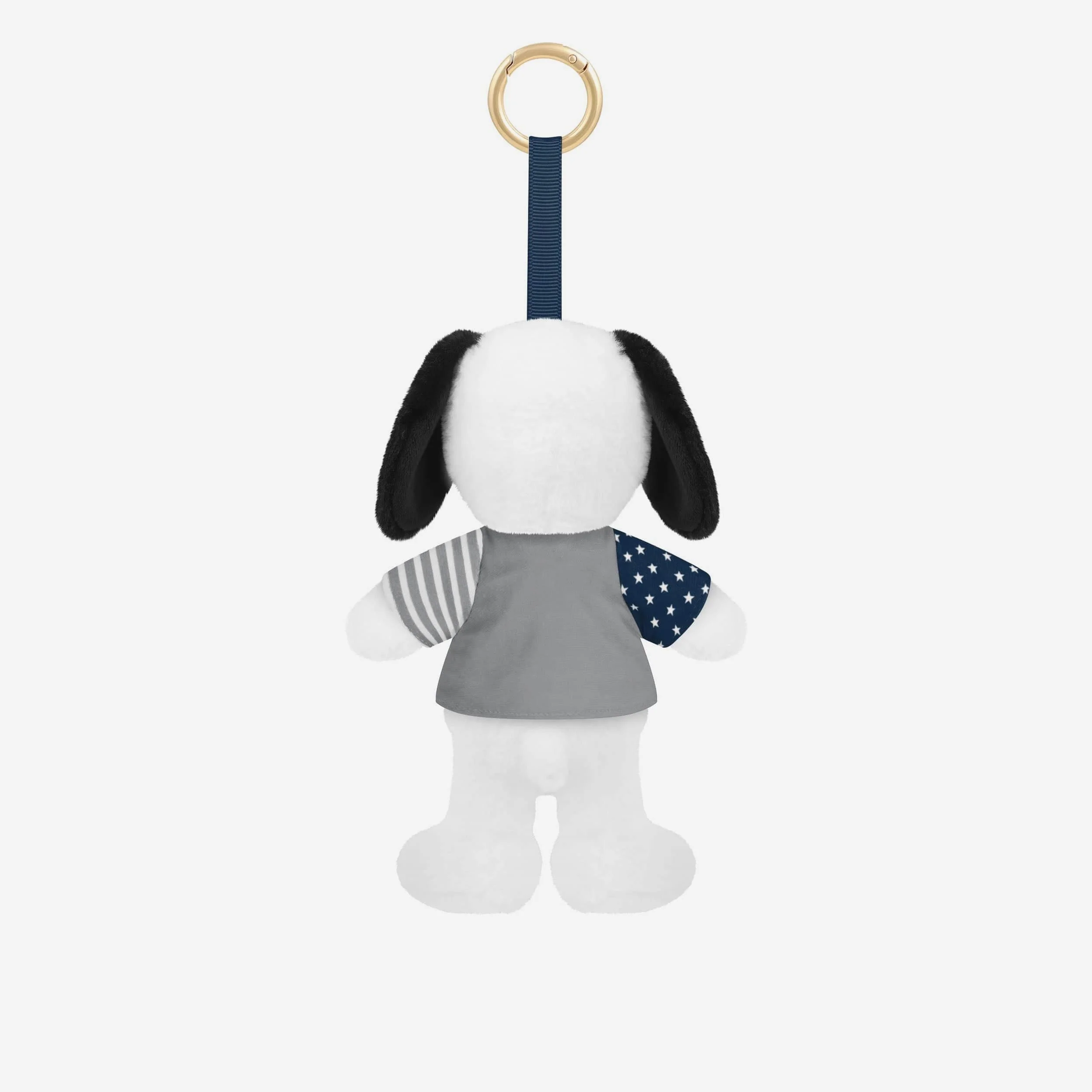 New York Yankees Americana Plush Snoopy Peanuts Bag Charm Keychain - Image 2