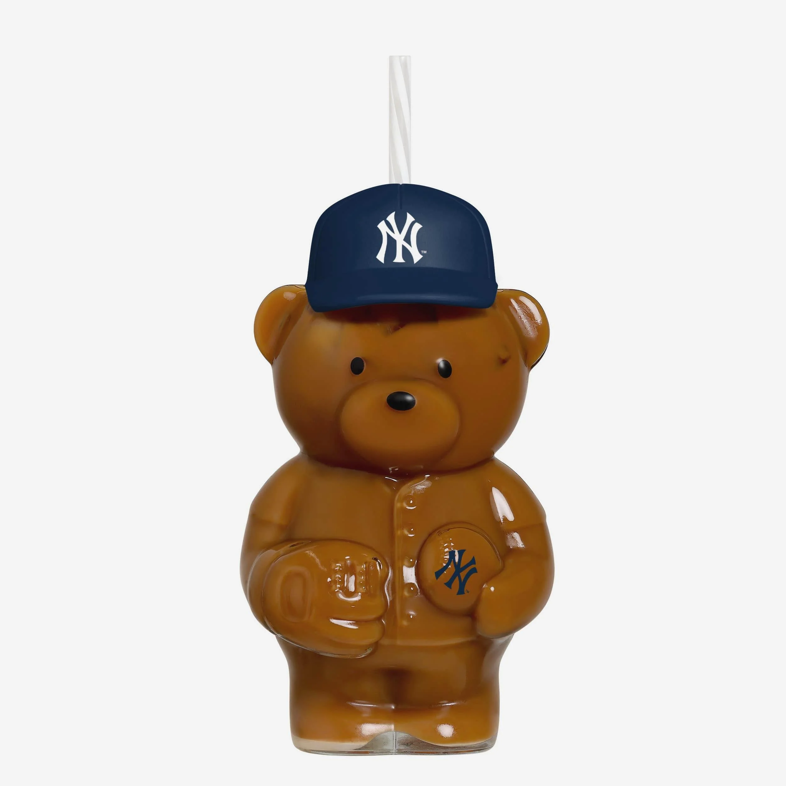 New York Yankees Glass Bear Tumbler - Image 2