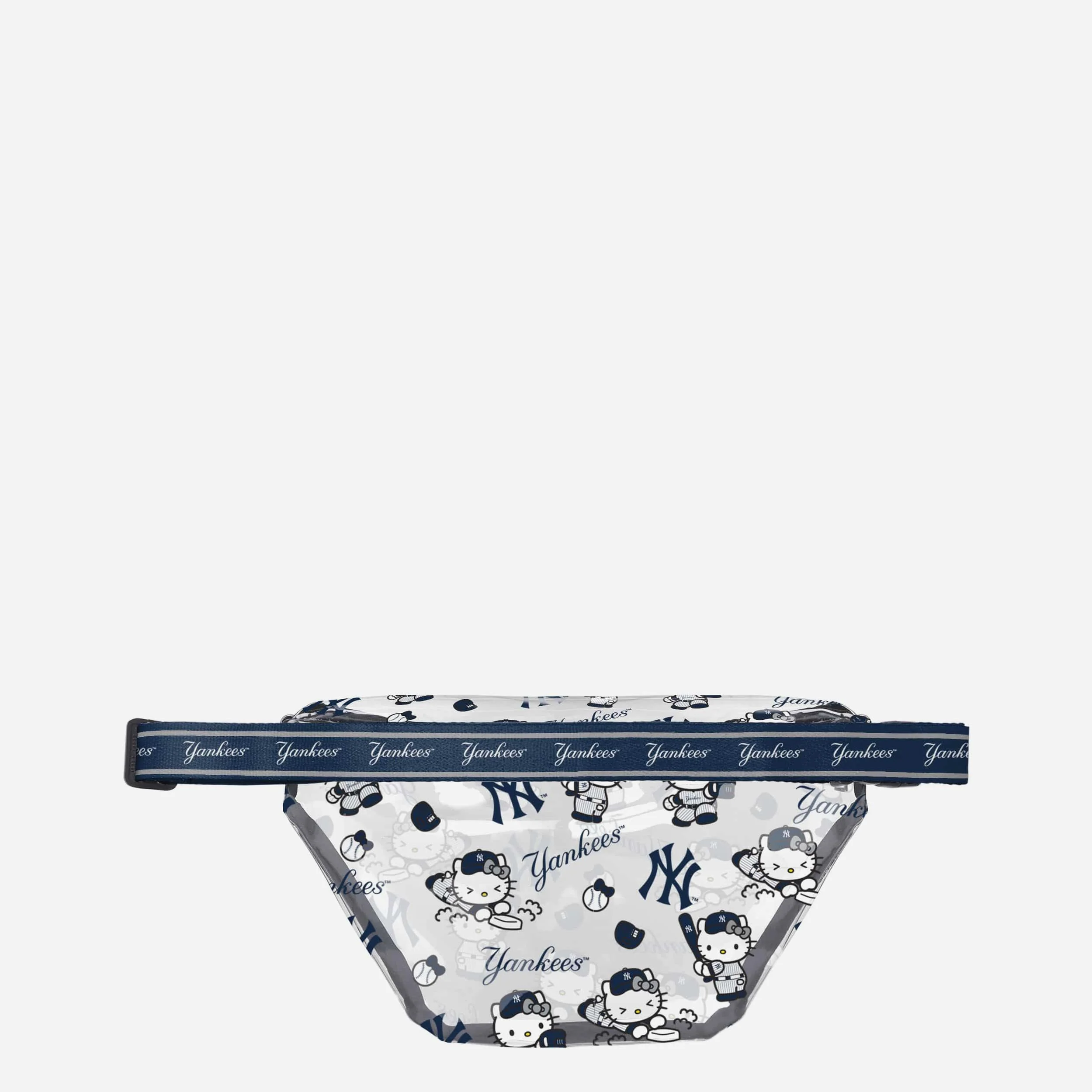 New York Yankees Hello Kitty® Clear Fanny Pack - Image 2