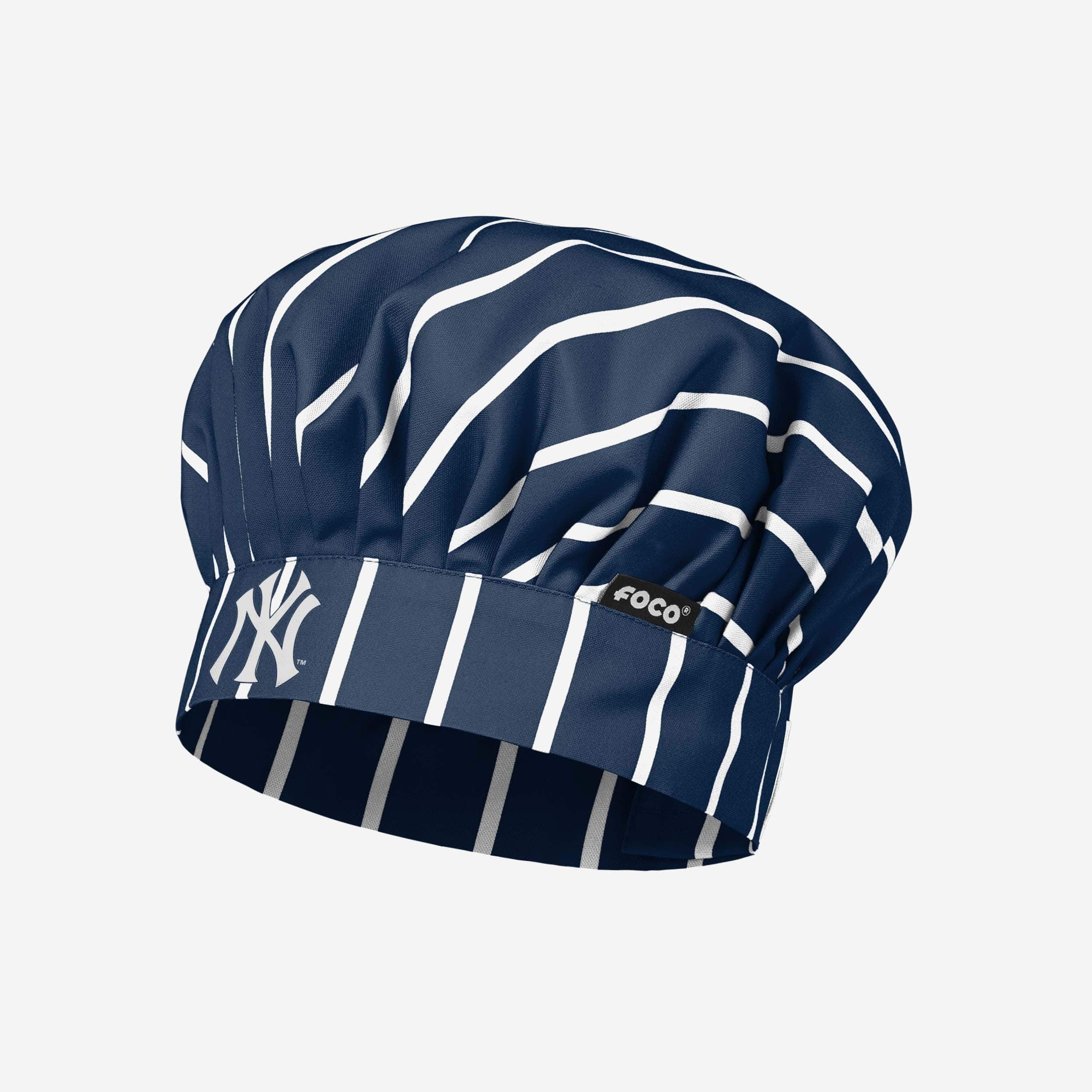 New York Yankees Pinstripe Chef Hat
