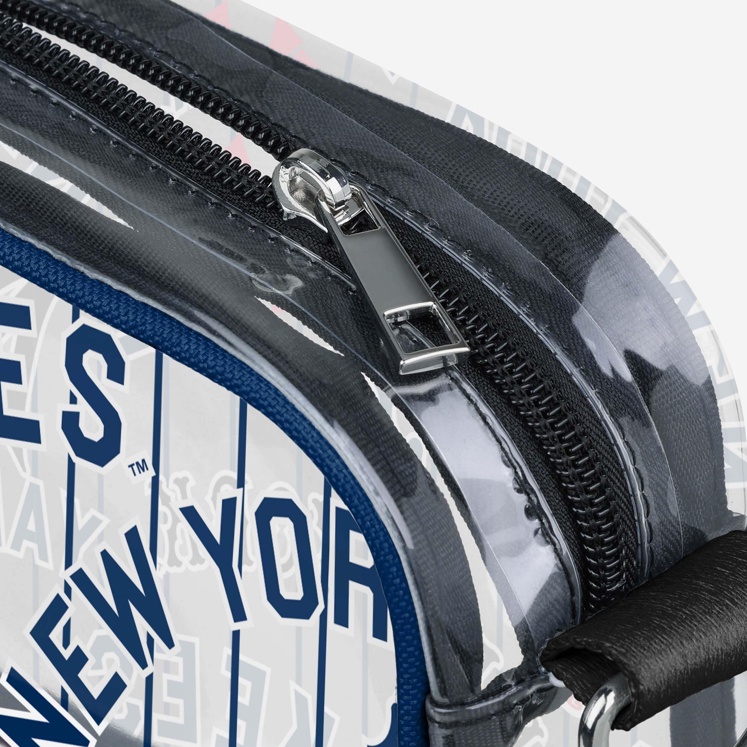 New York Yankees Repeat Retro Print Clear Crossbody Bag - Image 4
