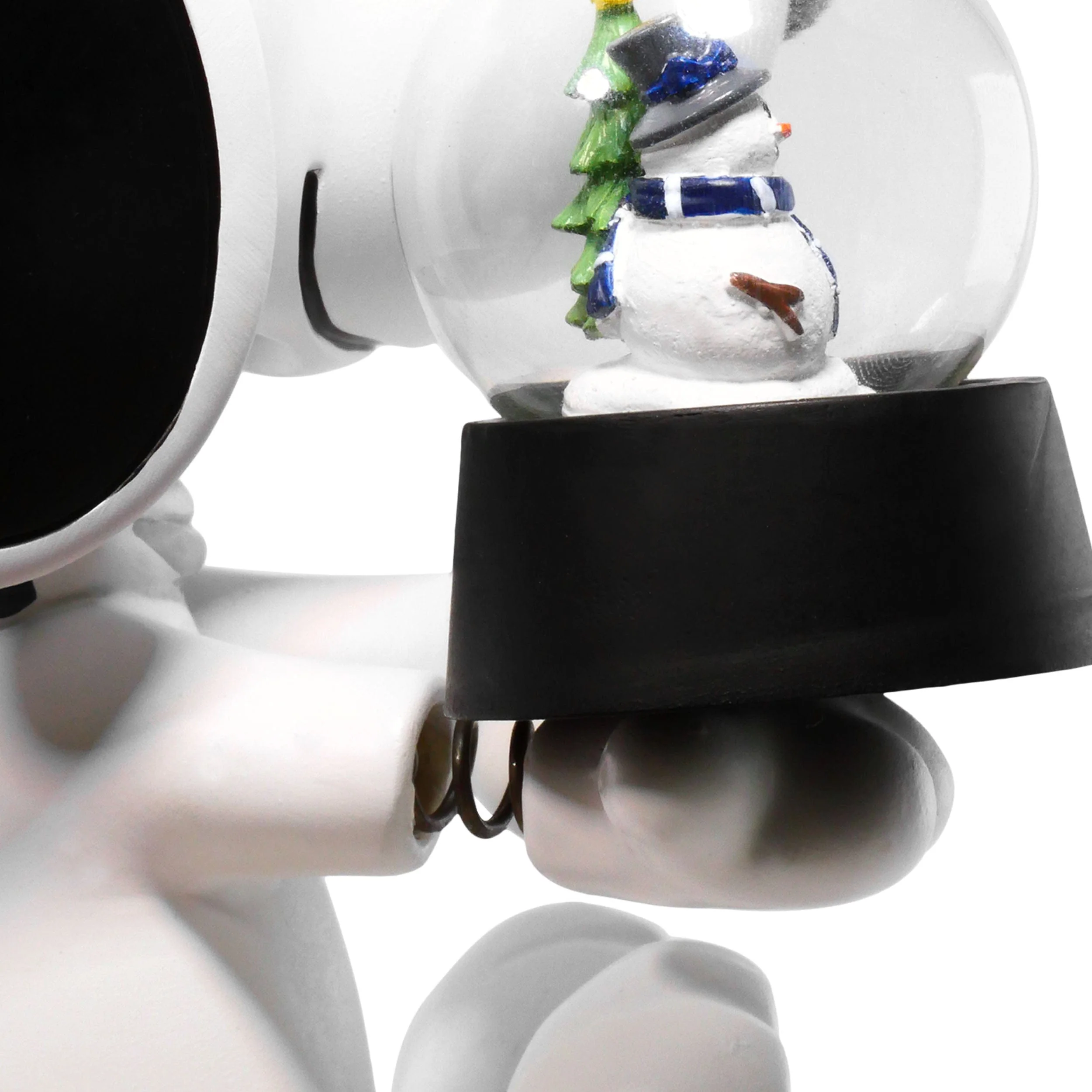 New York Yankees Snoopy Peanuts Snow Globe Bobblehead - Image 3