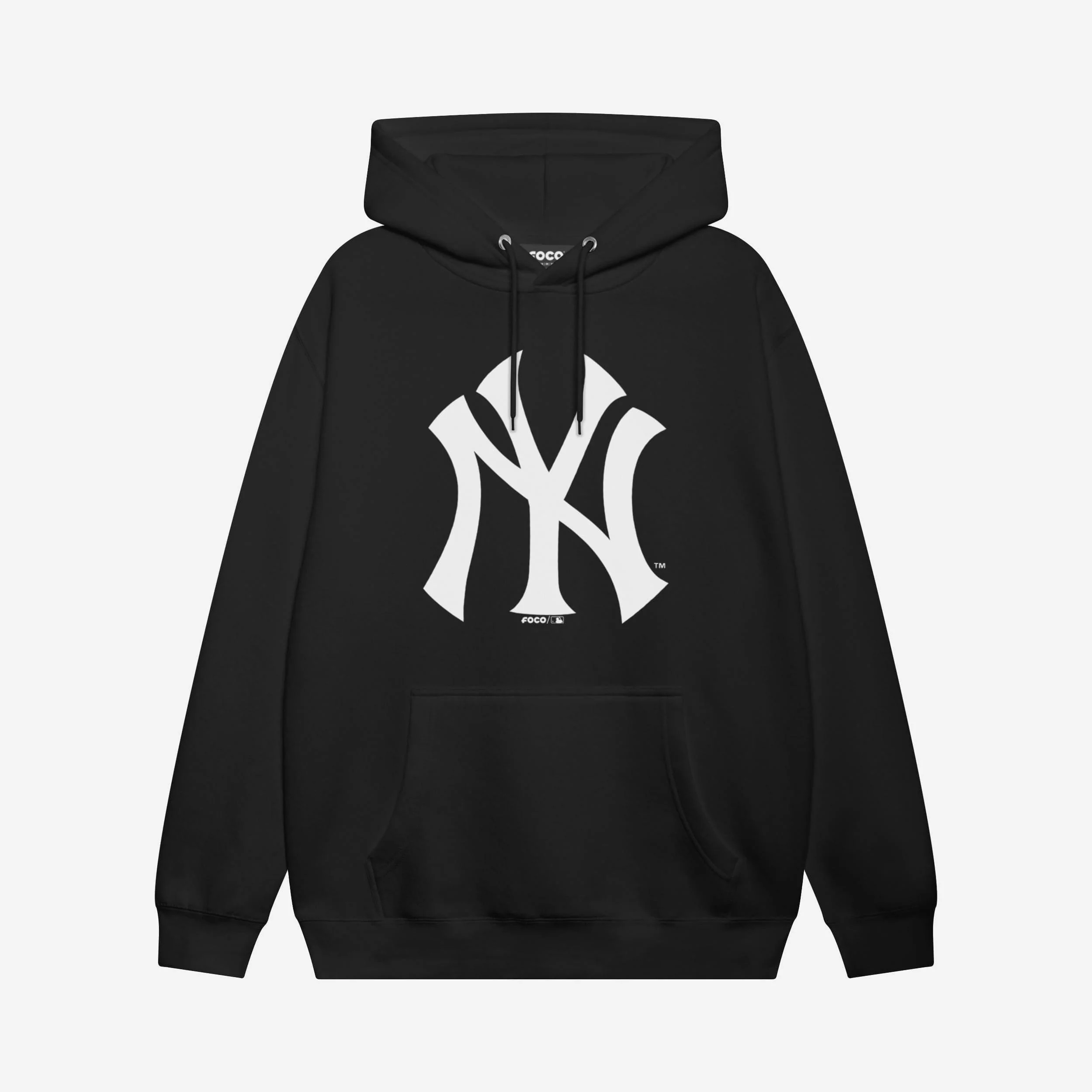 New York Yankees White Logo Hoodie