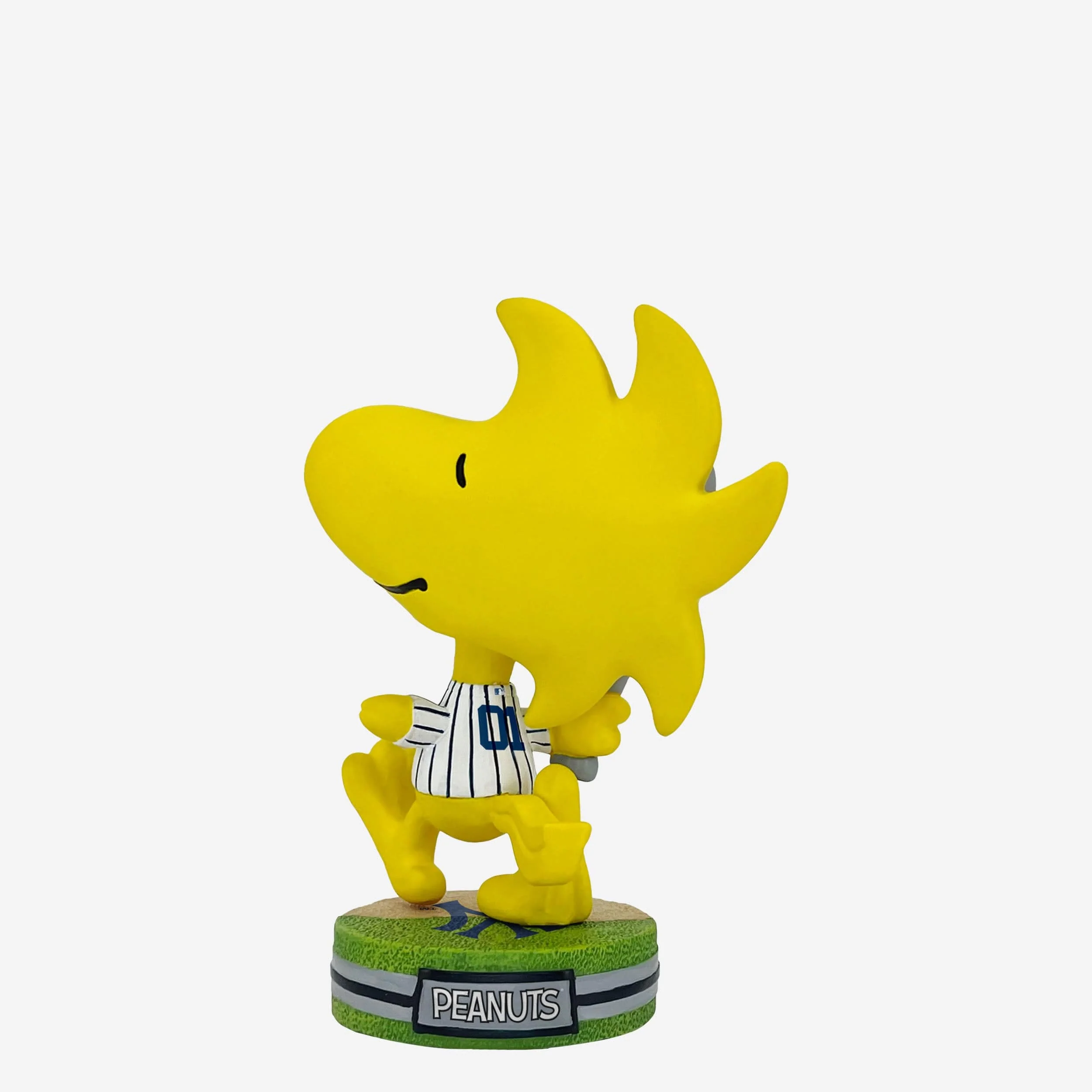 New York Yankees Woodstock Peanuts Mini Bighead Bobblehead - Image 5