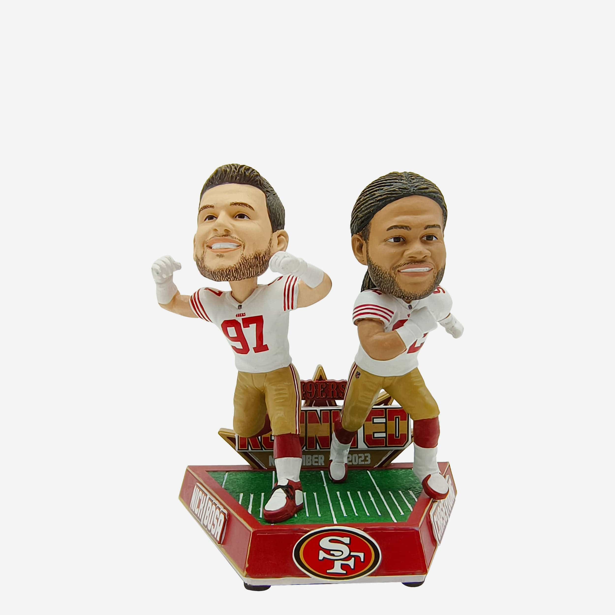 Nick Bosa & Chase Young San Francisco 49ers Dual Gamebreaker Bobblehead