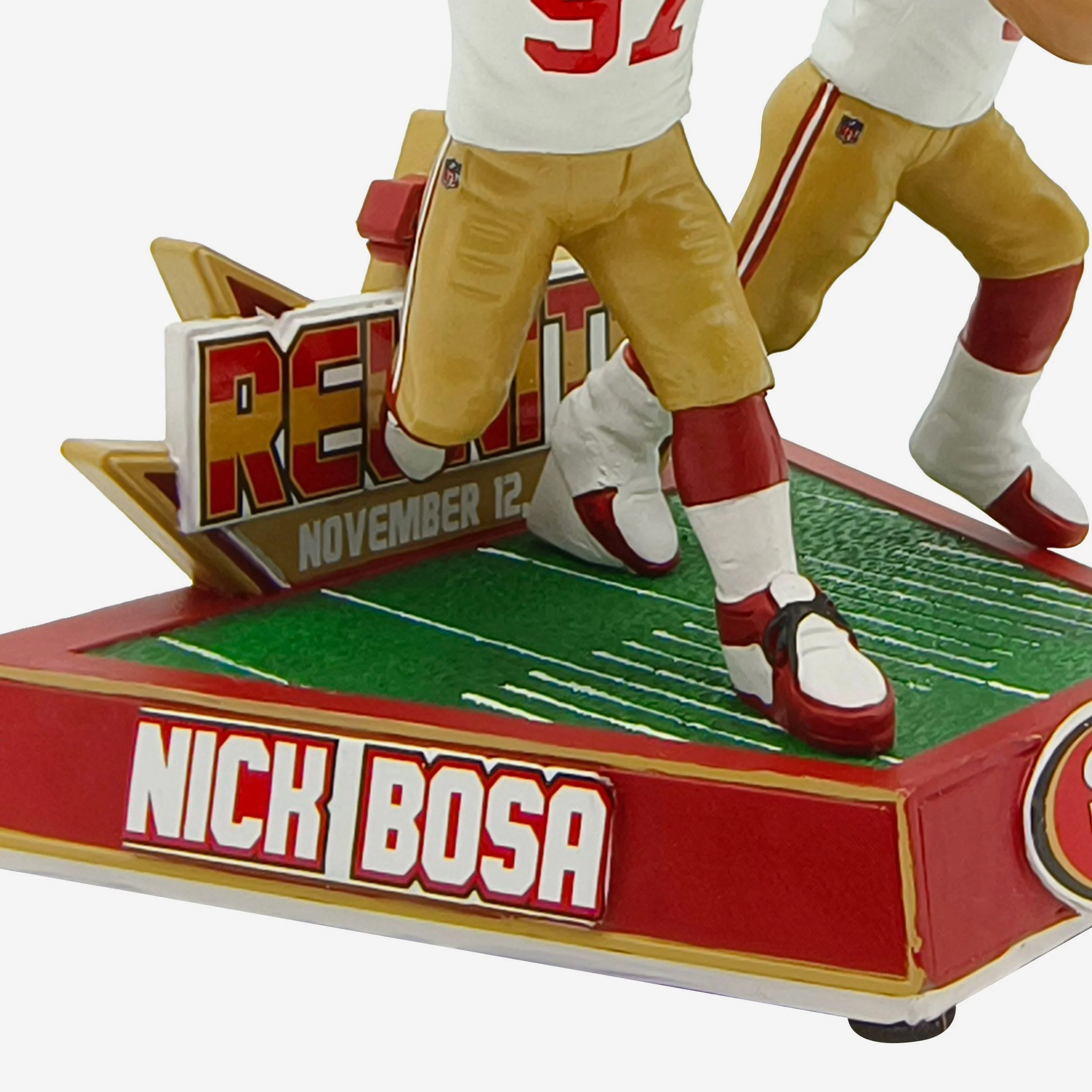 Nick Bosa & Chase Young San Francisco 49ers Dual Gamebreaker Bobblehead - Image 4