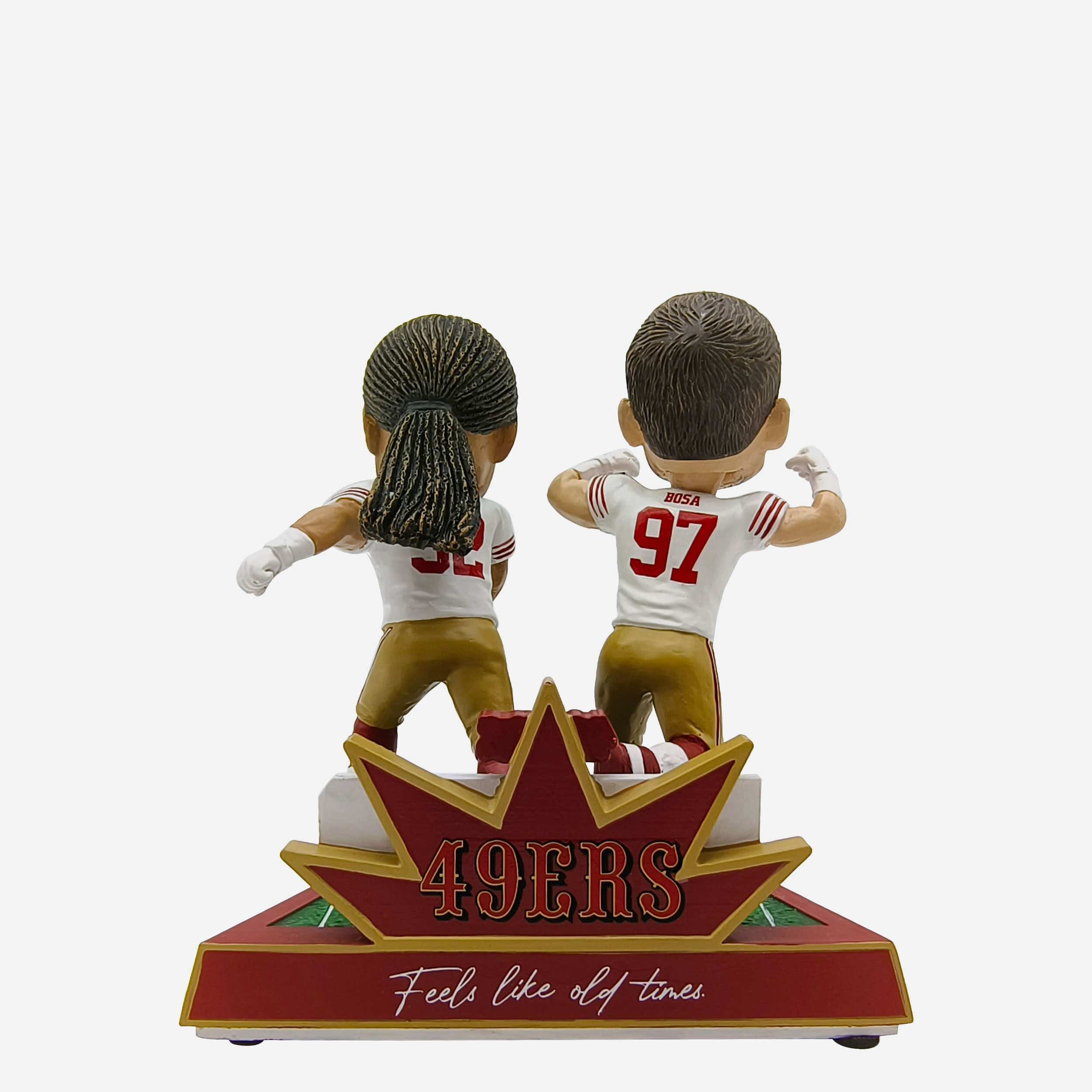 Nick Bosa & Chase Young San Francisco 49ers Dual Gamebreaker Bobblehead - Image 6