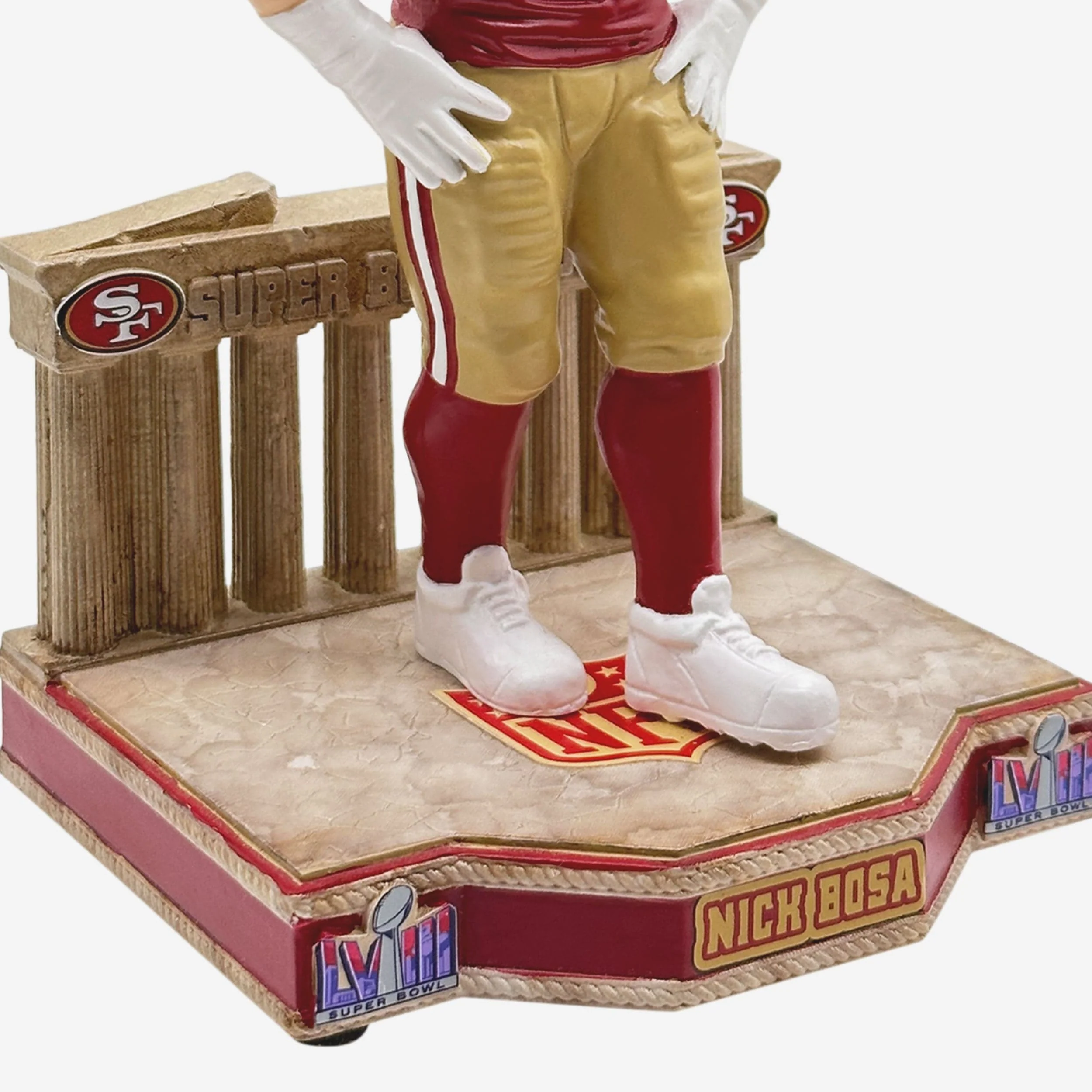 Nick Bosa San Francisco 49ers Super Bowl LVIII Bound Bobblehead - Image 3