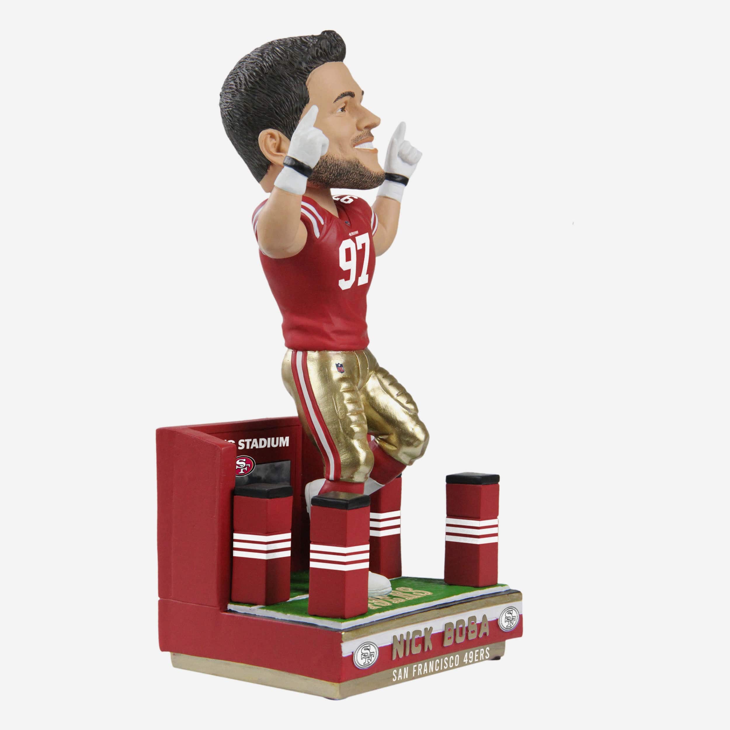 Nick Bosa San Francisco 49ers Tunnel Entrance Bobblehead - Image 2
