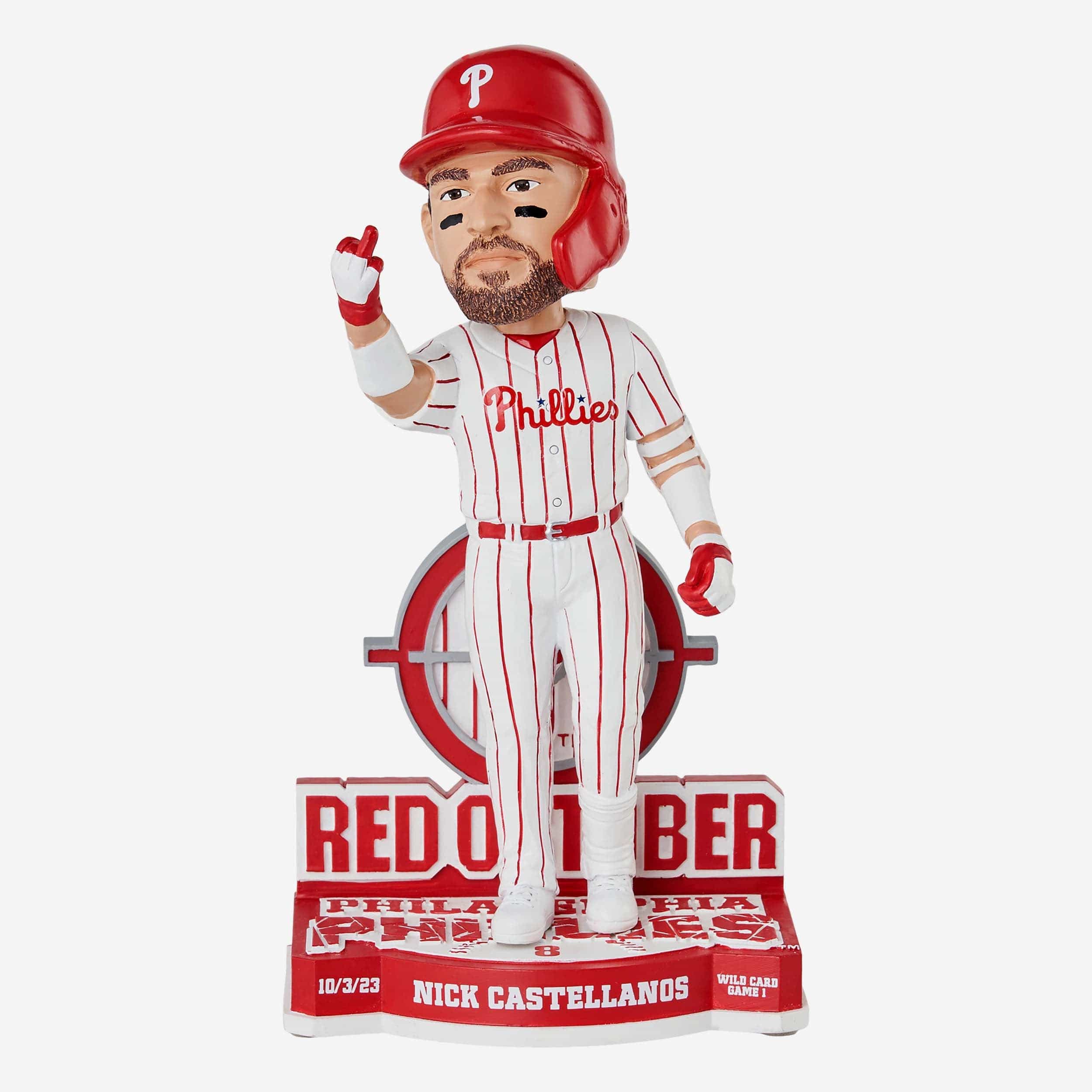 Nick Castellanos Philadelphia Phillies Ring Finger Bobblehead
