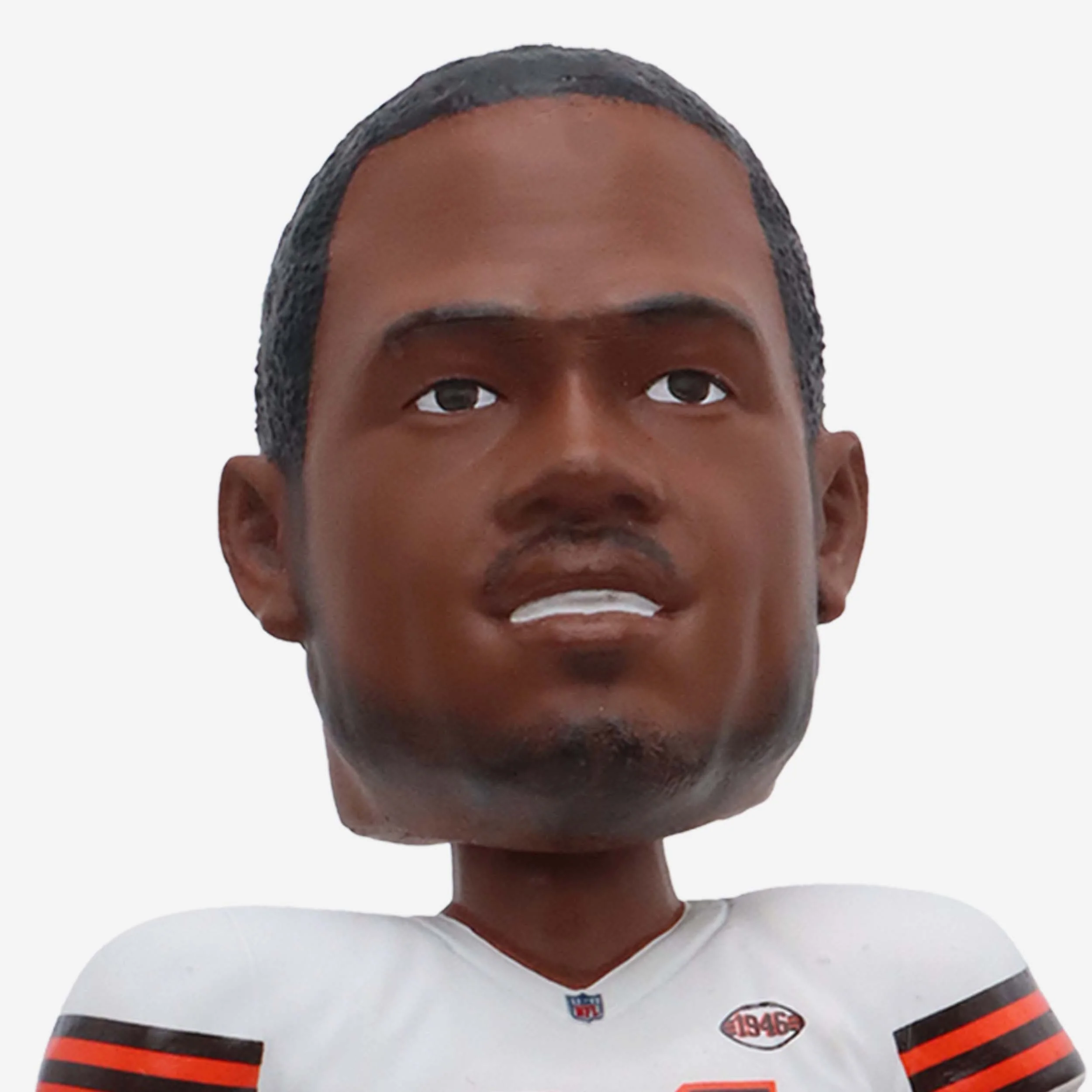 Nick Chubb Cleveland Browns 2023 Alternate Helmet Bobblehead - Image 2