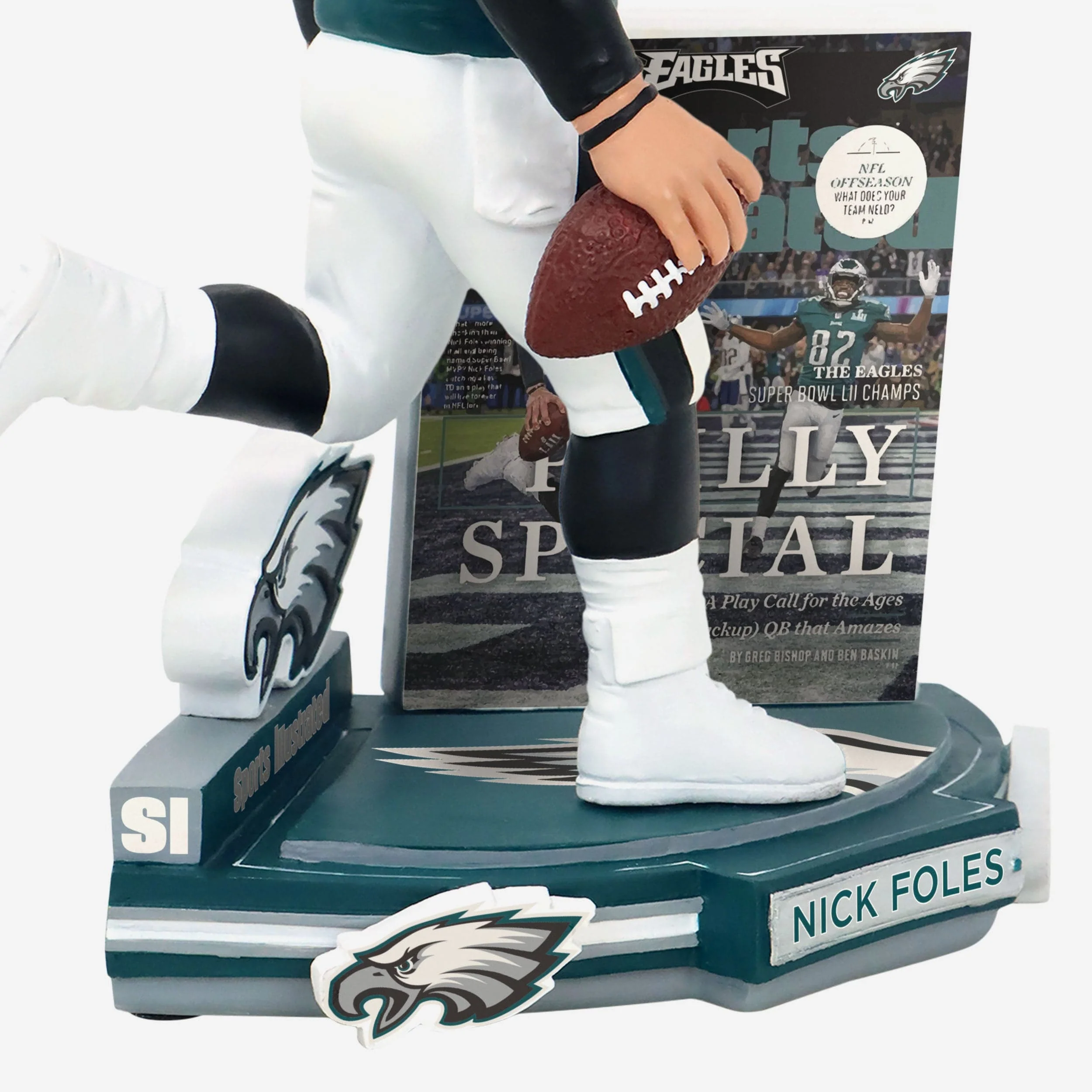 Nick Foles Philadelphia Eagles Philly Special Sports Illustrated Cover Bobblehead - Image 3