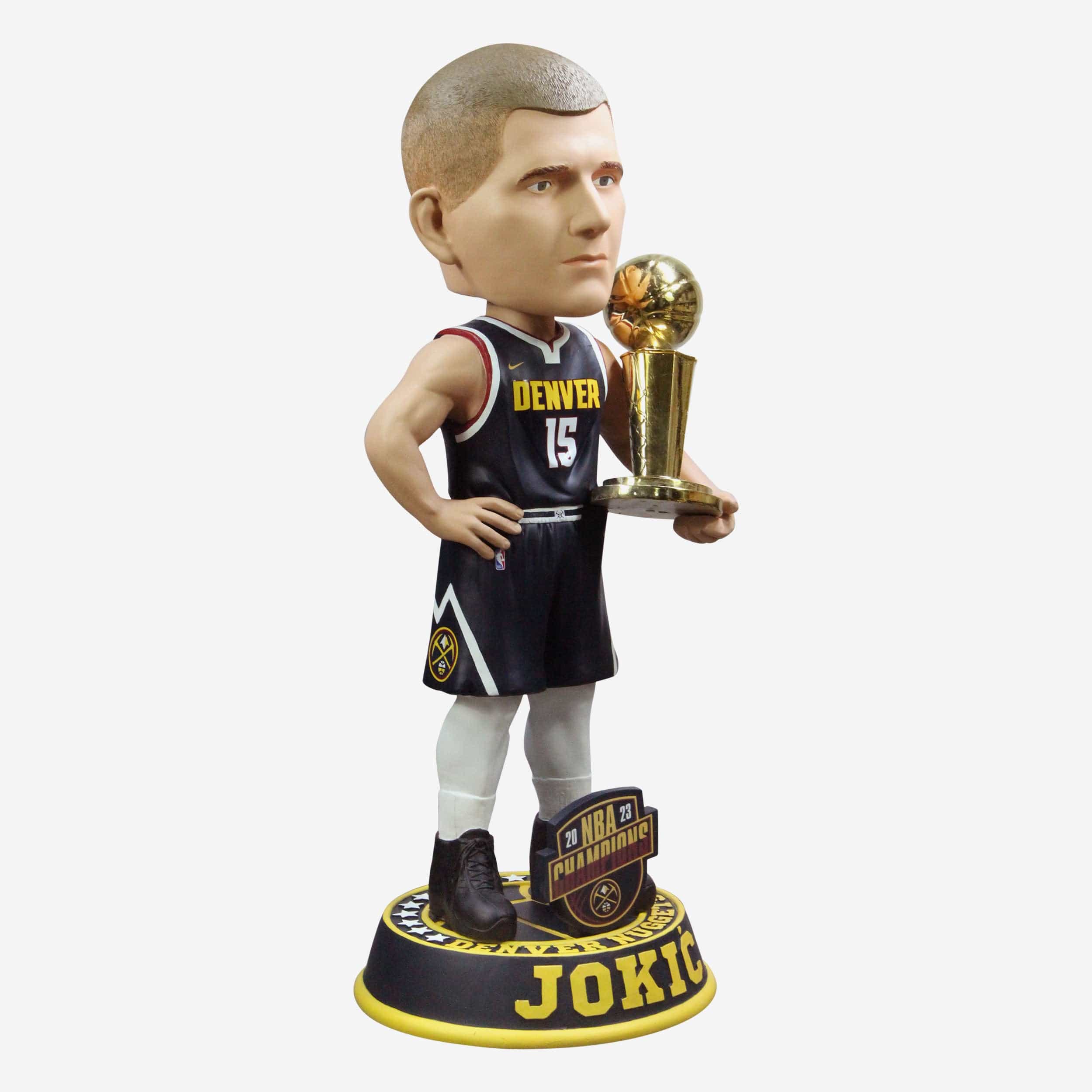 Nikola Jokic Denver Nuggets 2023 NBA Champions 3 Ft Bobblehead - Image 4