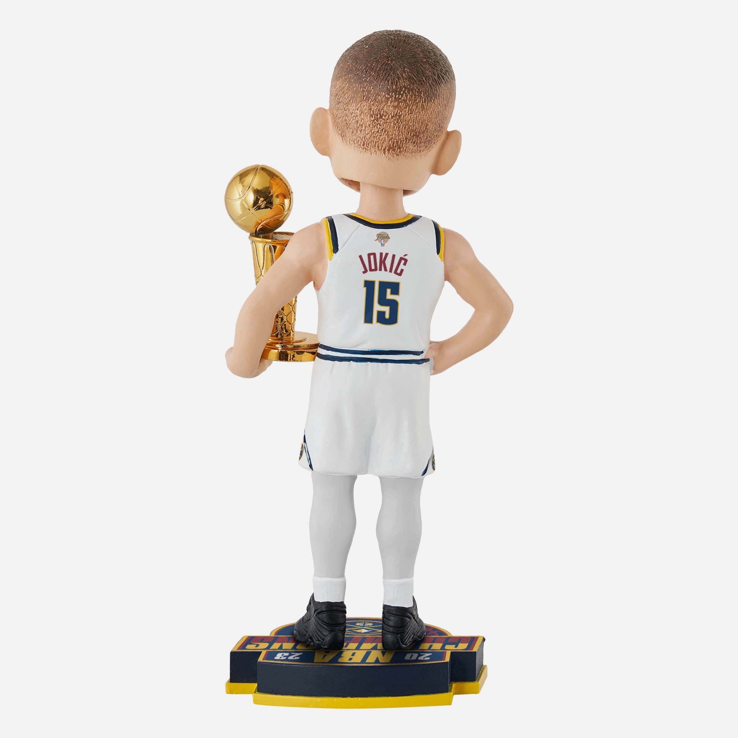 Nikola Jokic Denver Nuggets 2023 NBA Champions Alternate Uniform Bobblehead - Image 2