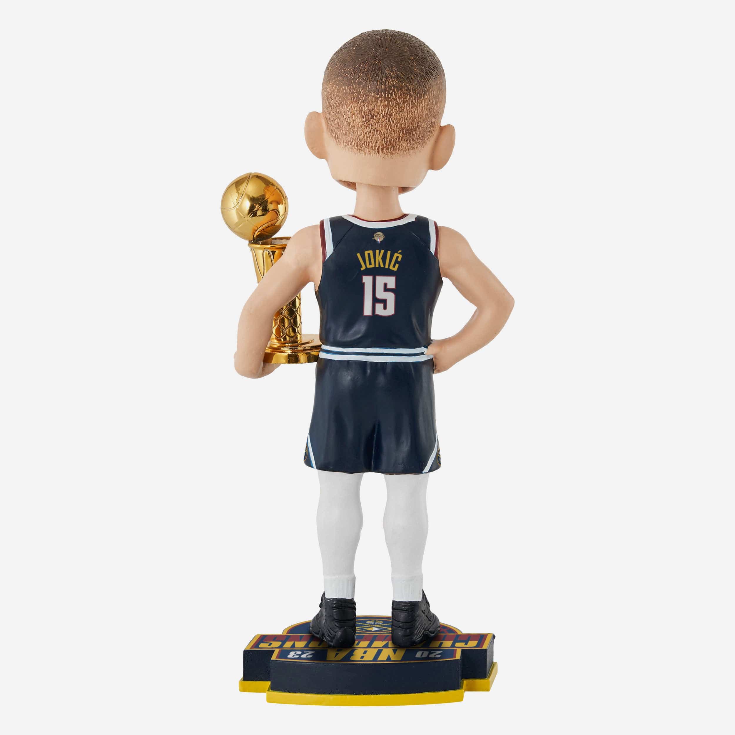 Nikola Jokic Denver Nuggets 2023 NBA Champions Bobblehead - Image 2