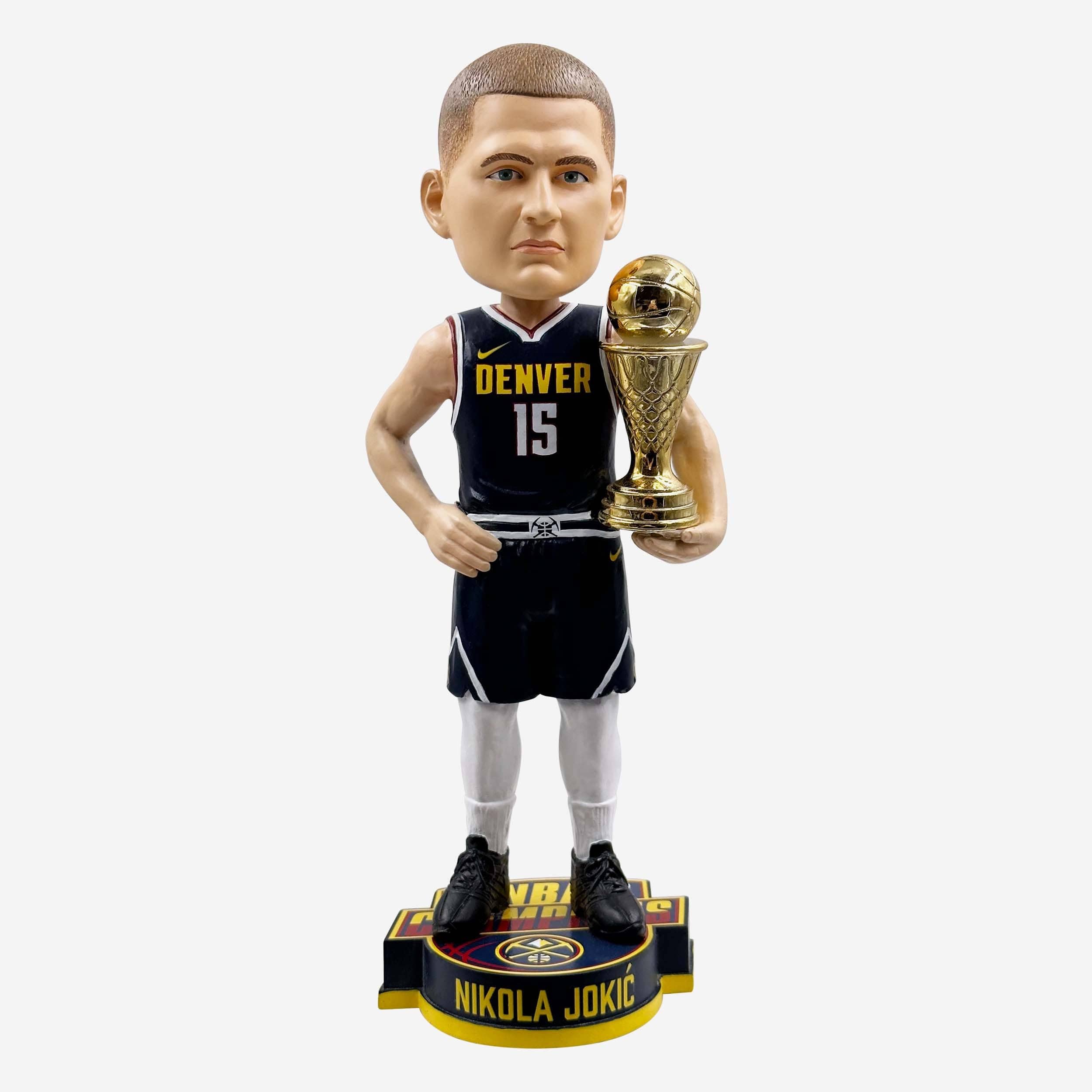 Nikola Jokic Denver Nuggets 2023 NBA Champions MVP Bobblehead