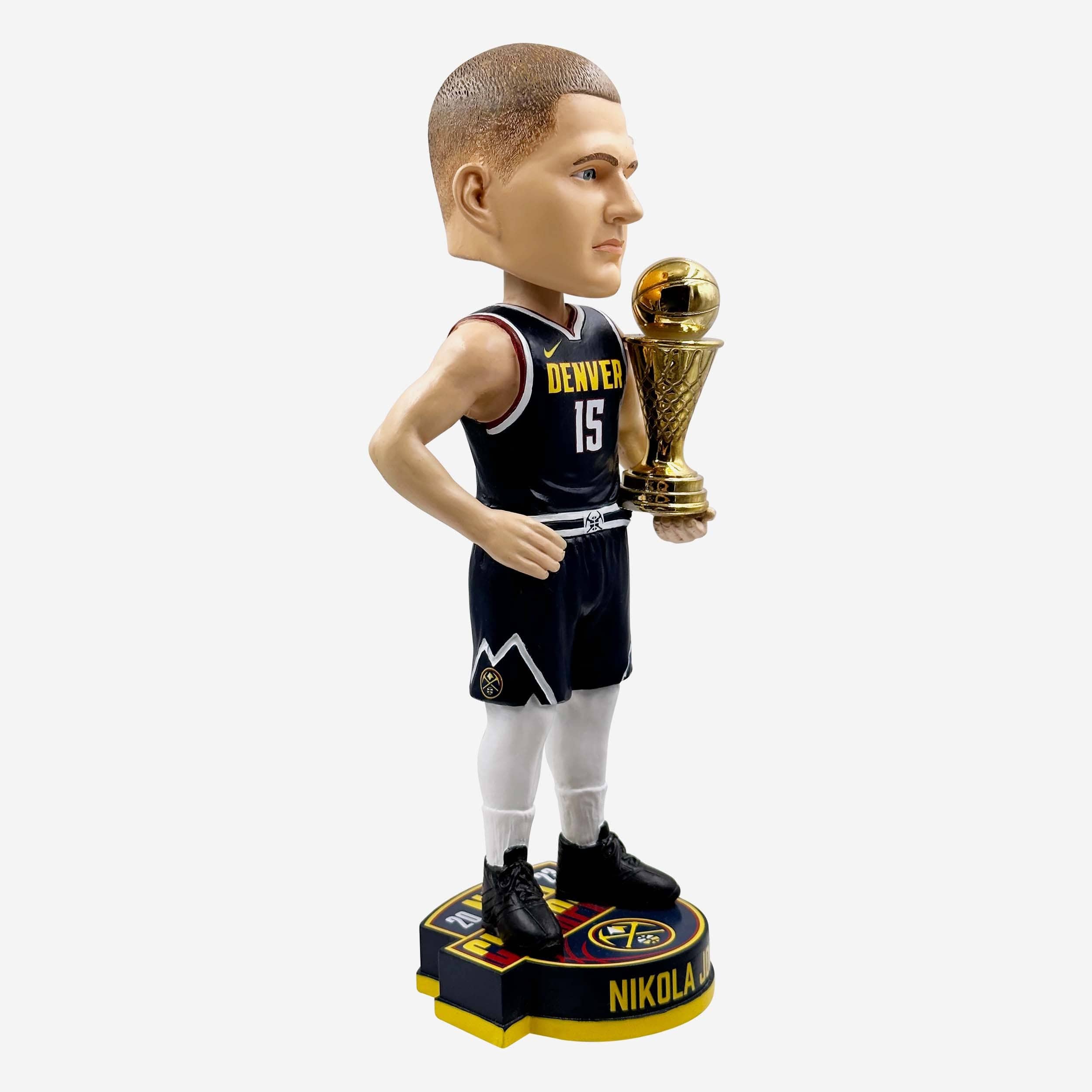 Nikola Jokic Denver Nuggets 2023 NBA Champions MVP Bobblehead - Image 4