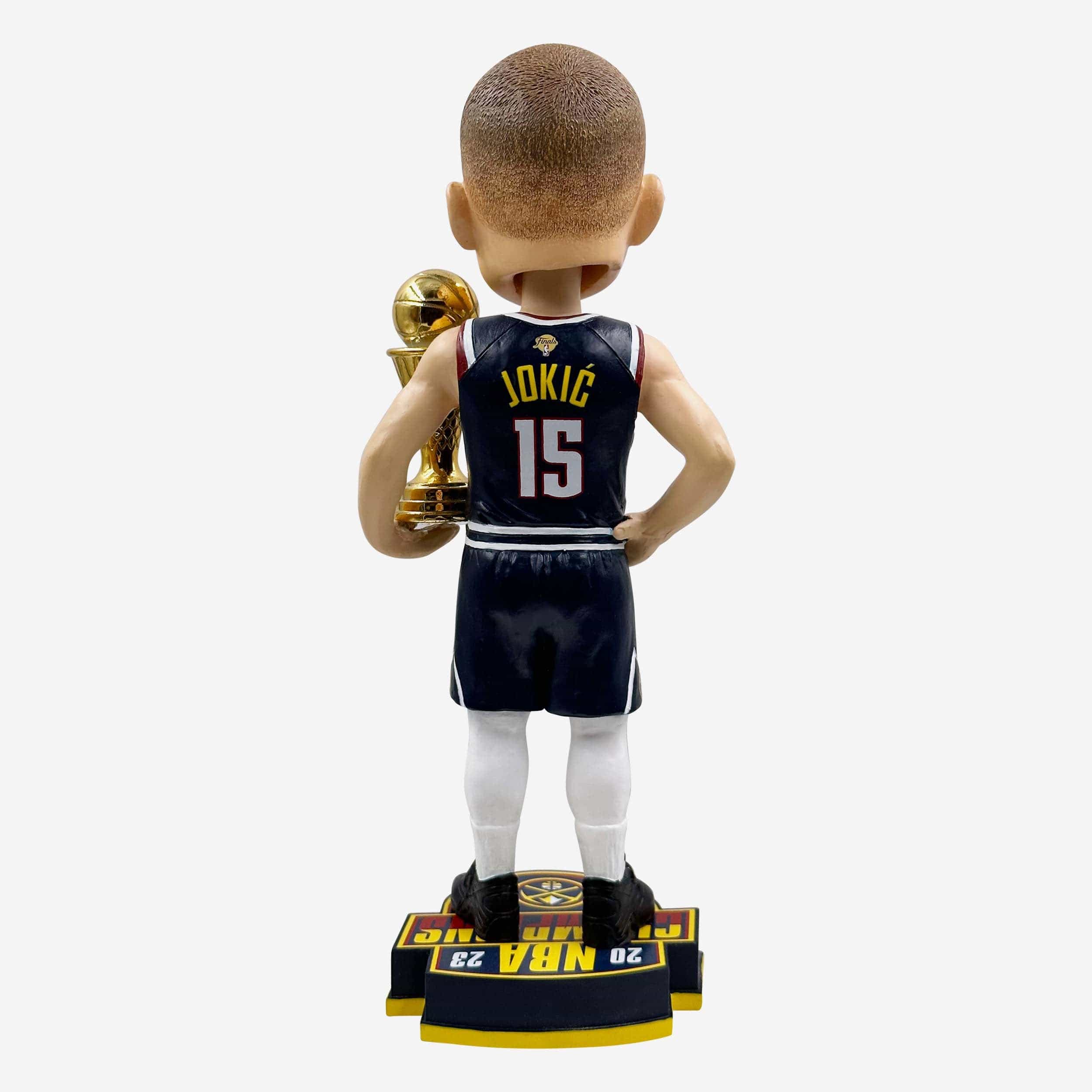 Nikola Jokic Denver Nuggets 2023 NBA Champions MVP Bobblehead - Image 5
