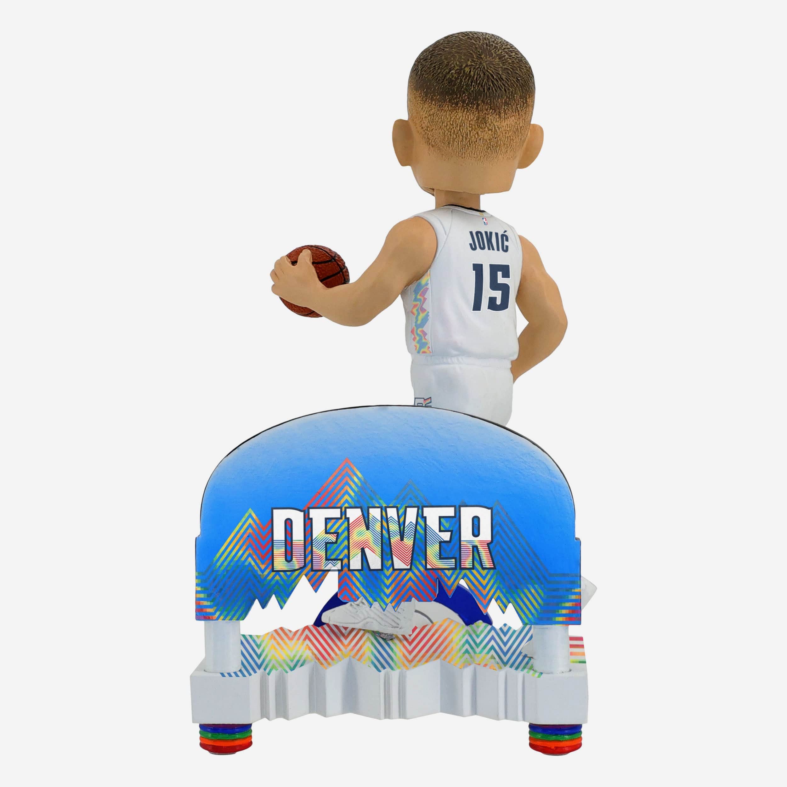 Nikola Jokic Denver Nuggets 2025 City Jersey Bobblehead - Image 5
