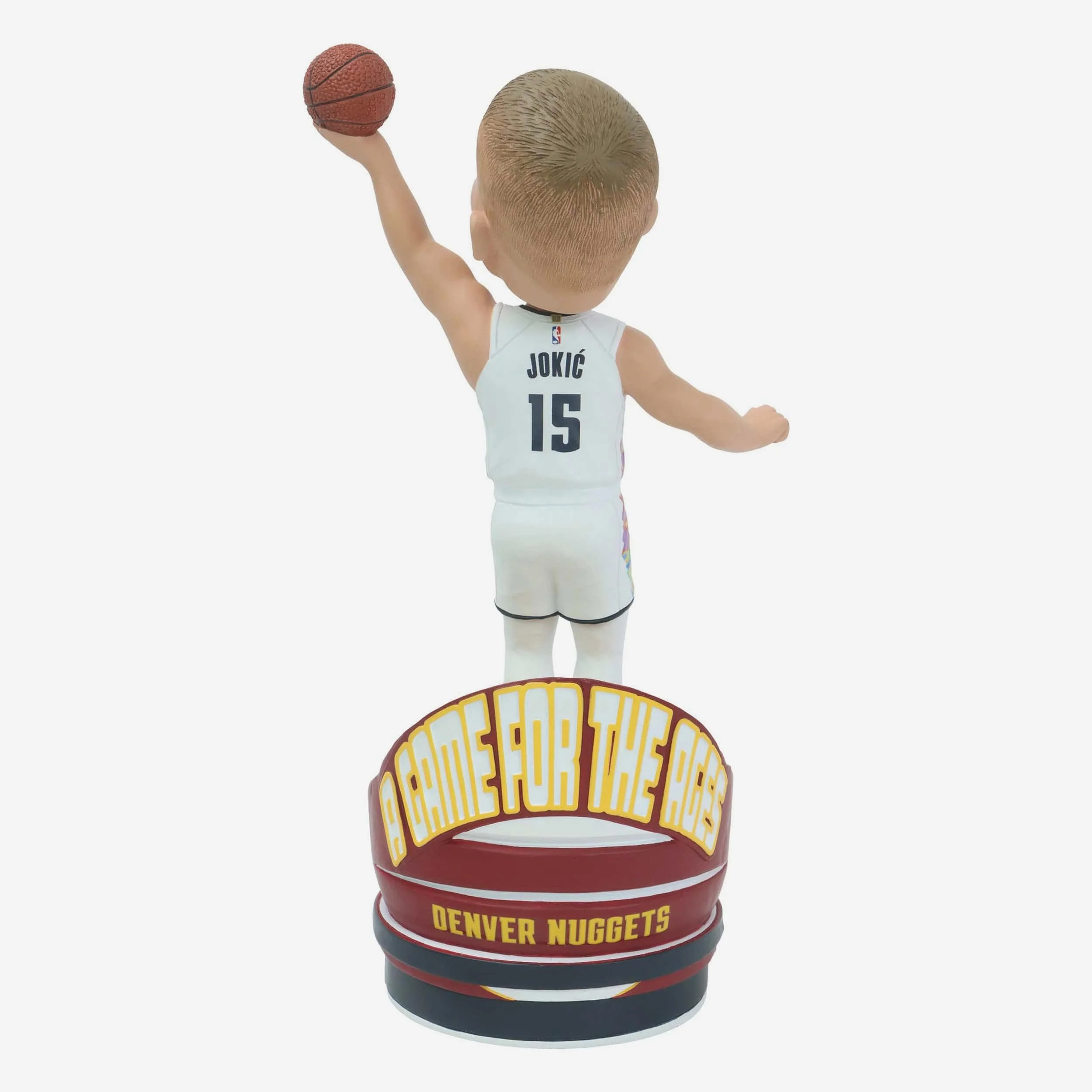Nikola Jokic Denver Nuggets A Game for the Ages Triple Double Bobblehead - Image 5