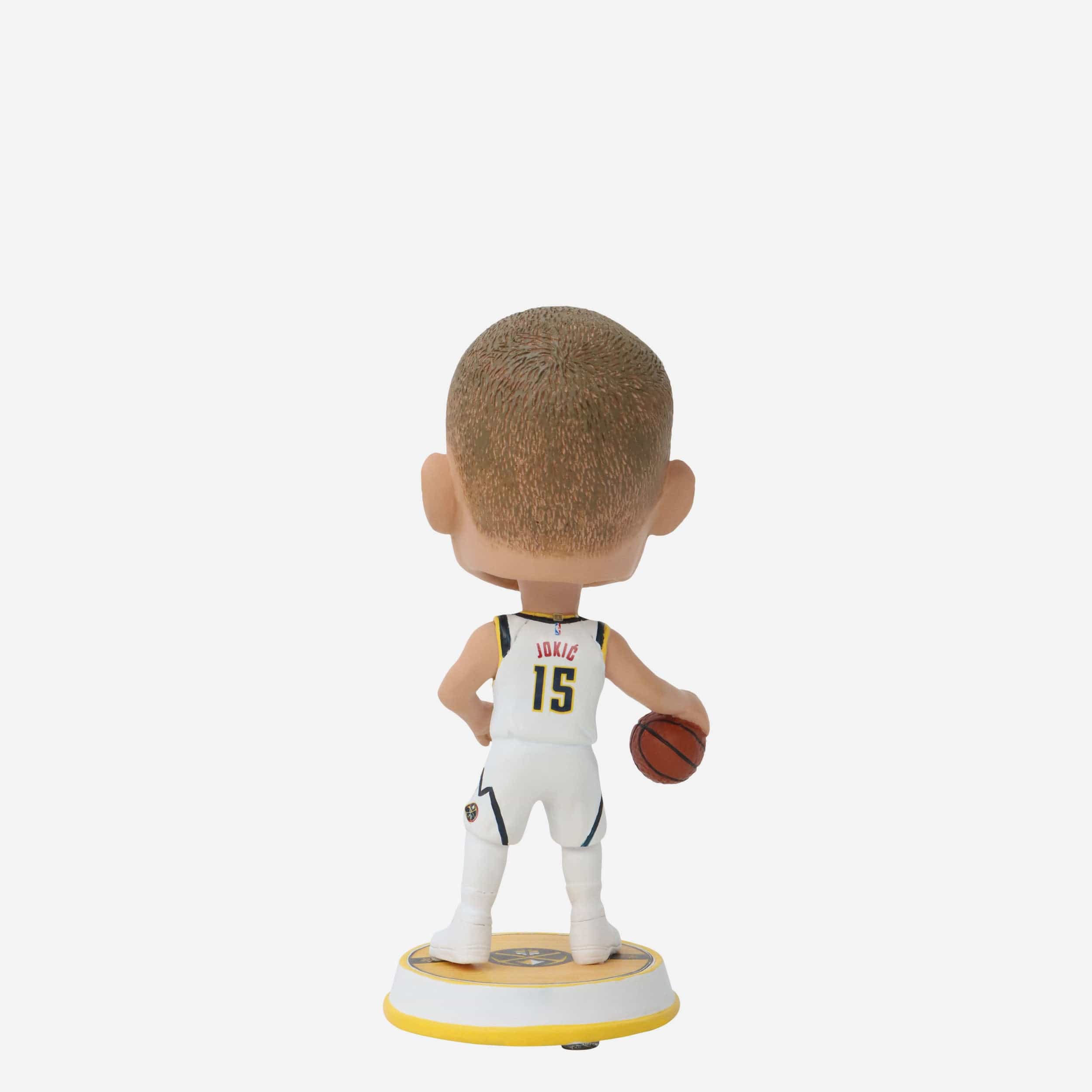 Nikola Jokic Denver Nuggets Court Stripe Mini Bighead Bobblehead - Image 5