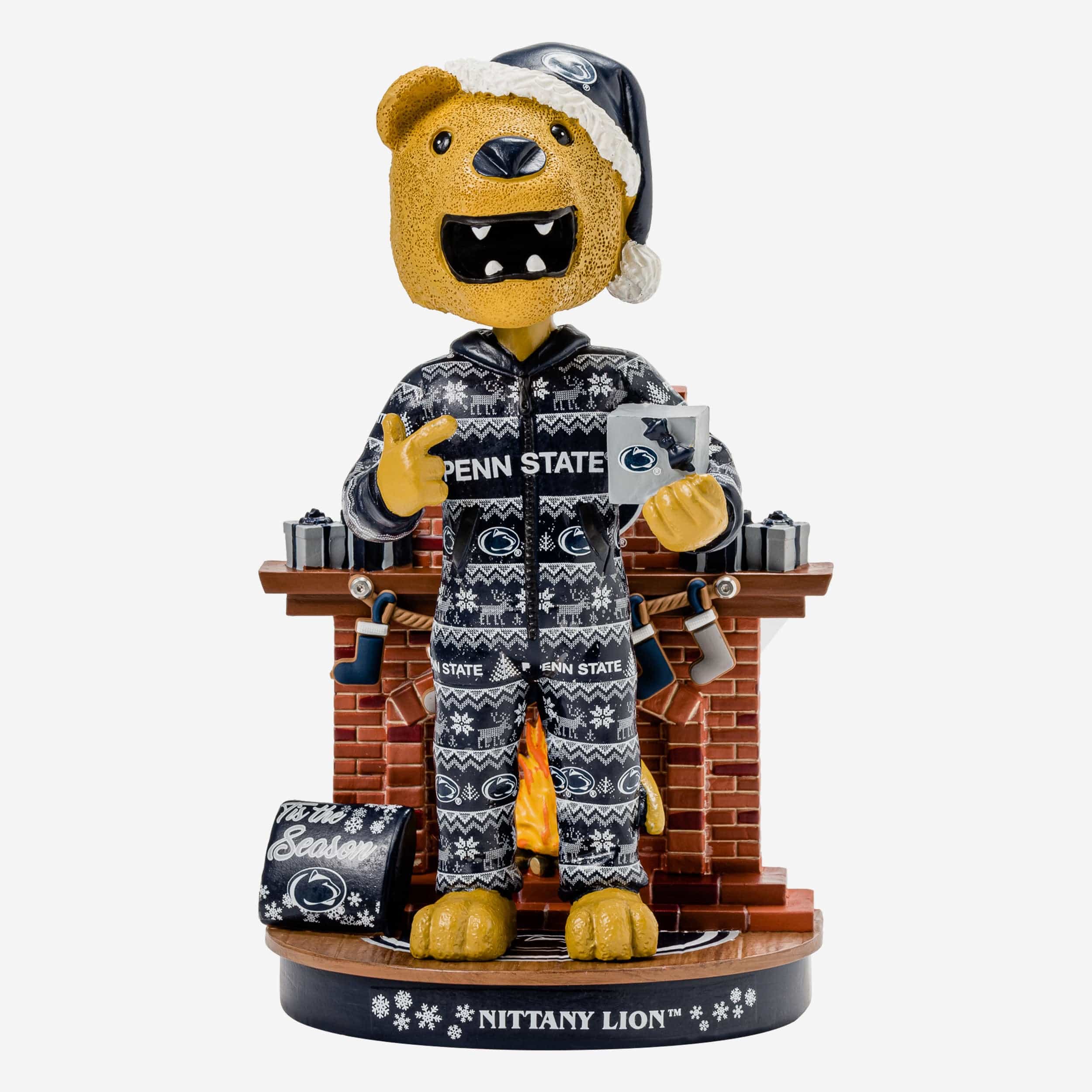 Nittany Lion Penn State Nittany Lions Holiday Mascot Bobblehead