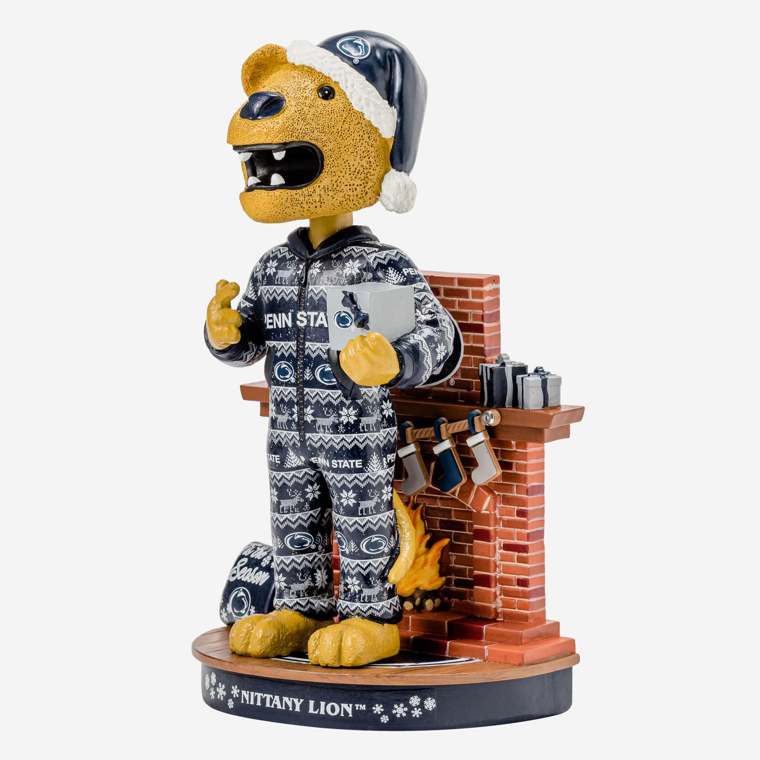 Nittany Lion Penn State Nittany Lions Holiday Mascot Bobblehead - Image 4