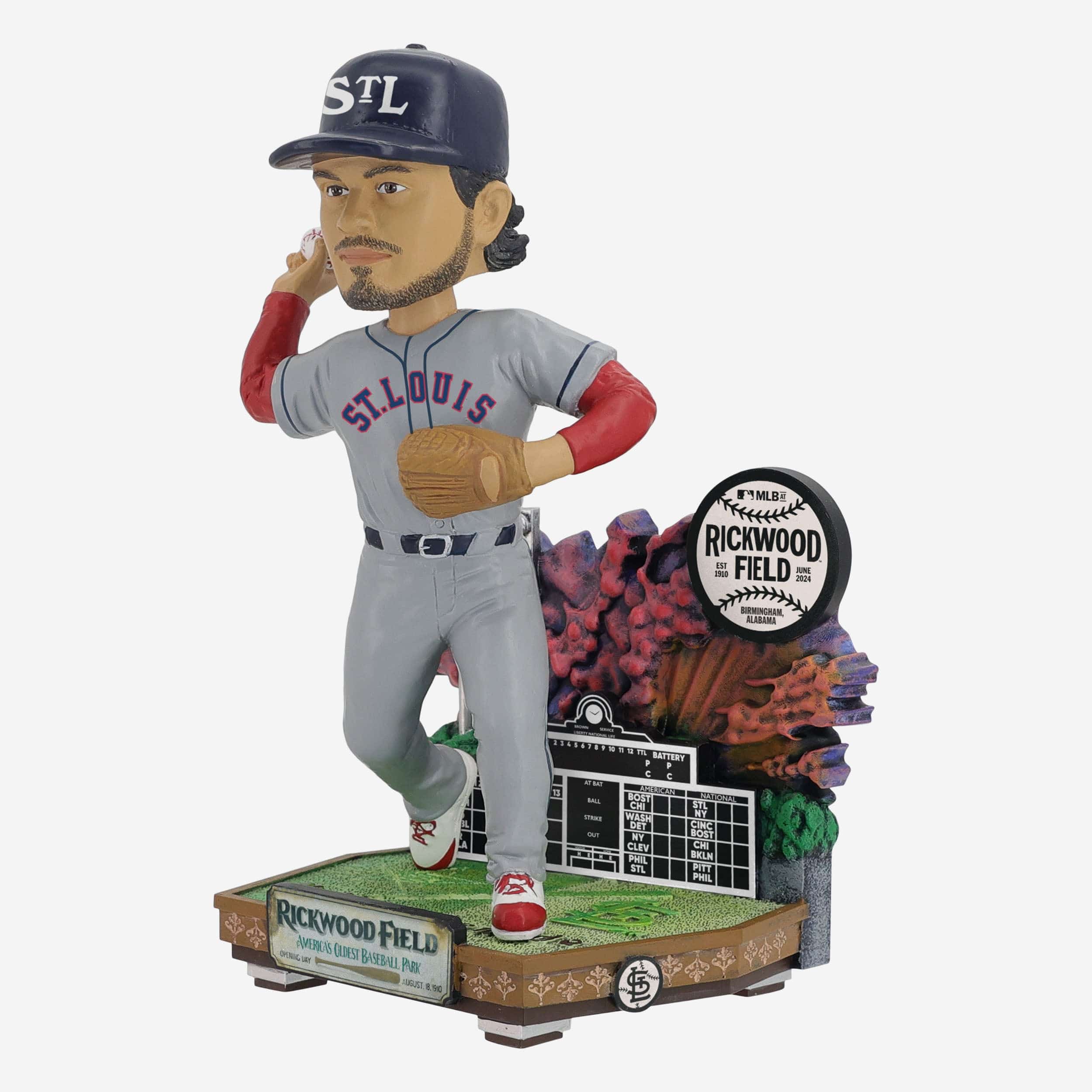 Nolan Arenado St Louis Cardinals 2024 Rickwood Field Game Bobblehead - Image 4