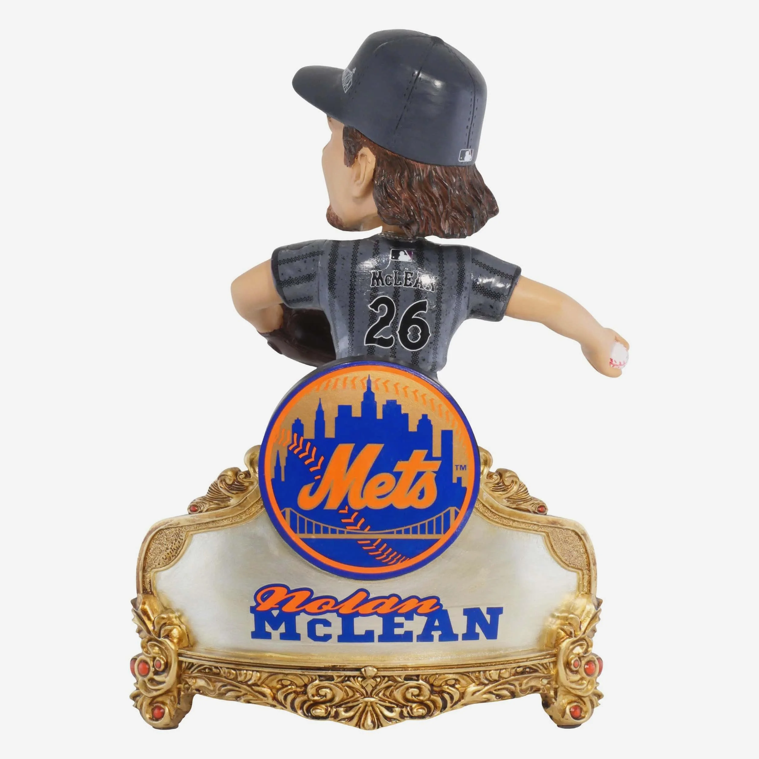 Nolan McLean New York Mets Rookie Debut Bobblehead - Image 5