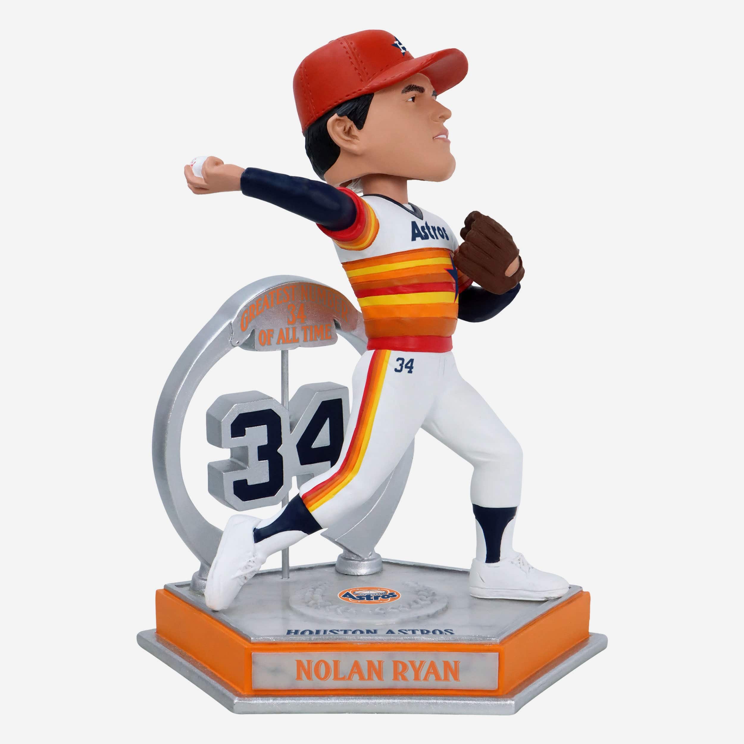 Nolan Ryan Houston Astros Legendary Number 34 Bobblehead